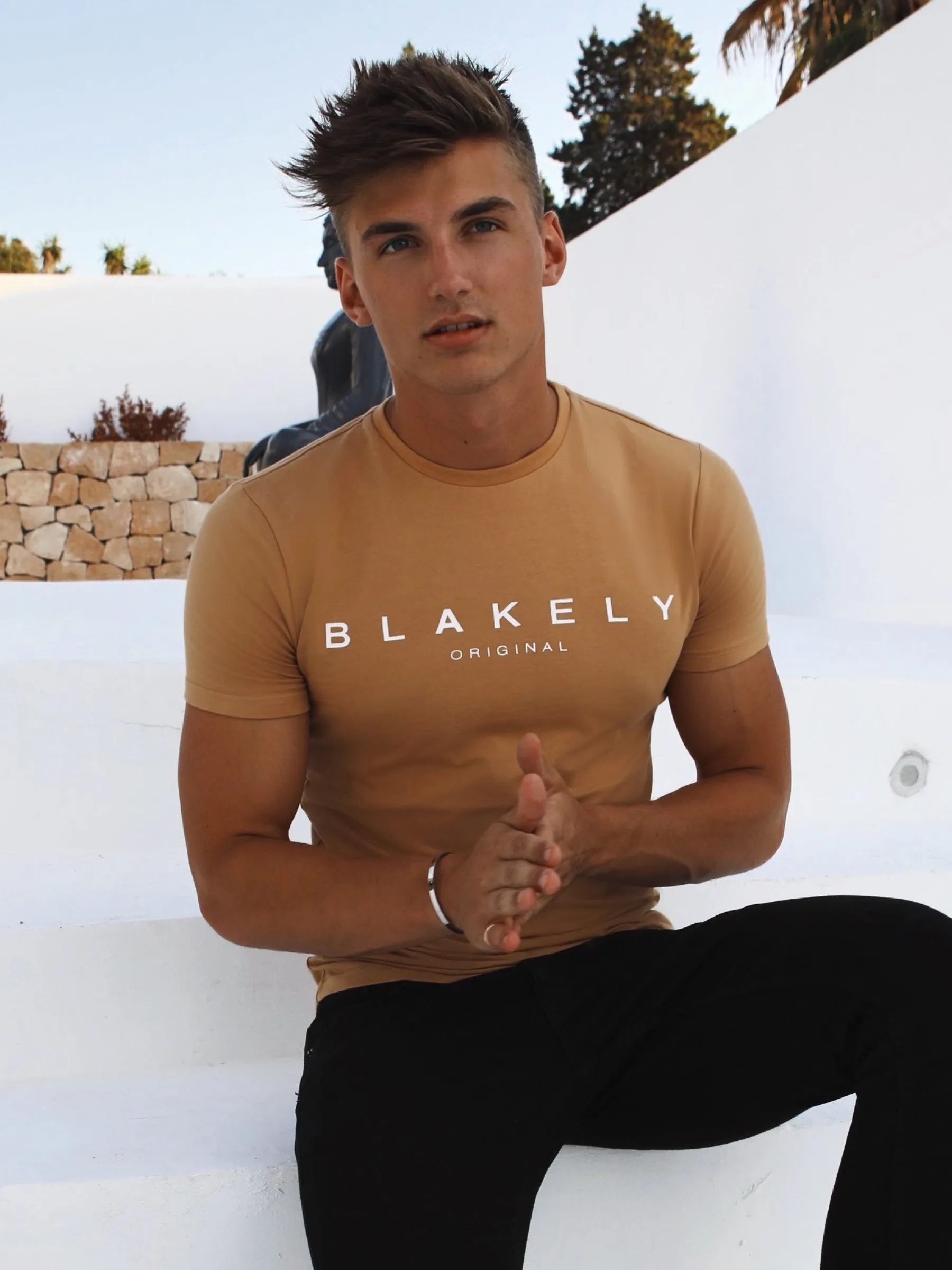 Axson T-Shirt - Gold sold by Blakely