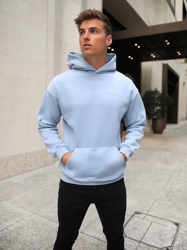 Universal Relaxed Hoodie - Ice Blue sold by Blakely