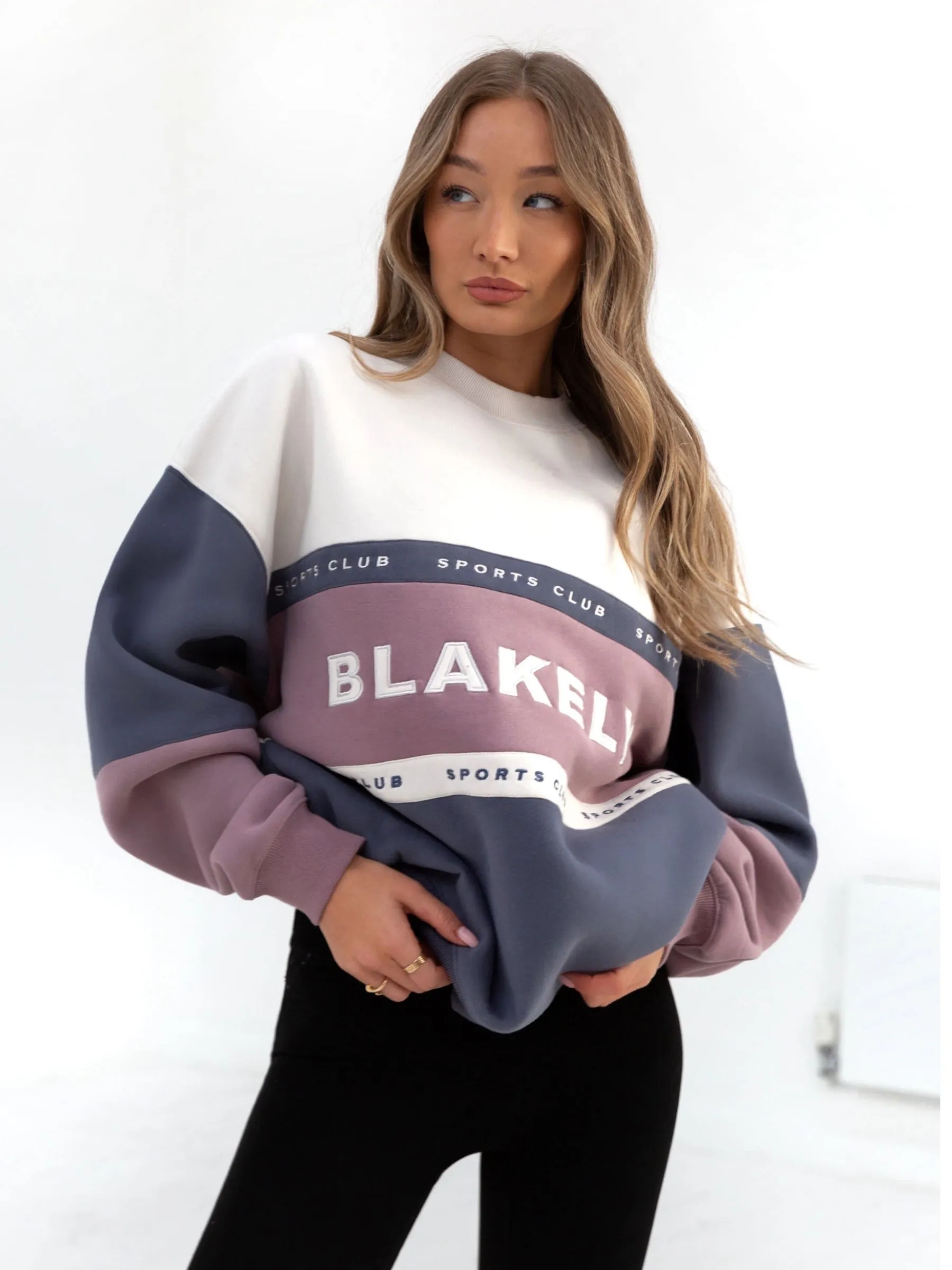 Alpine Oversized Jumper - Dusty Pink sold by Blakely