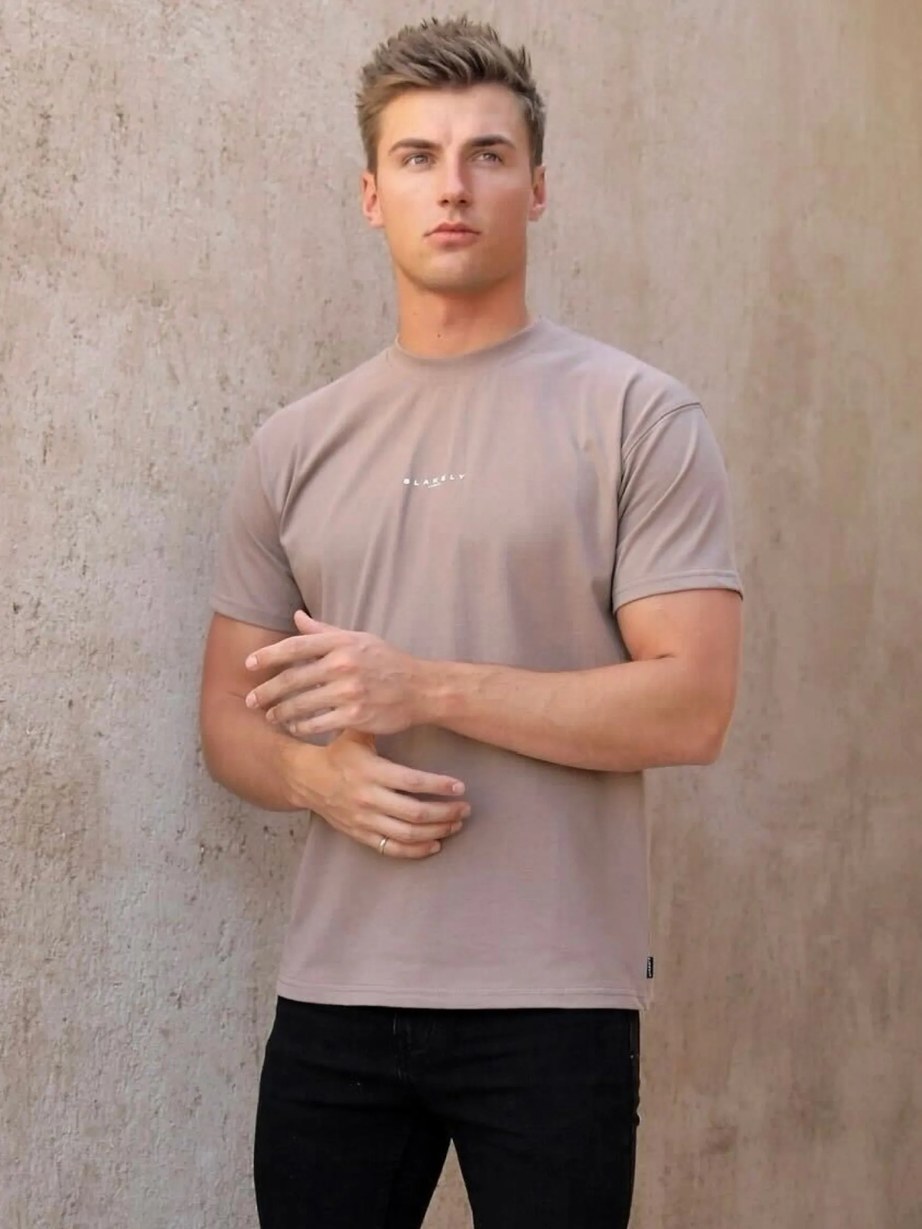 Evolved Lite Relaxed T-Shirt - Brown sold by Blakely