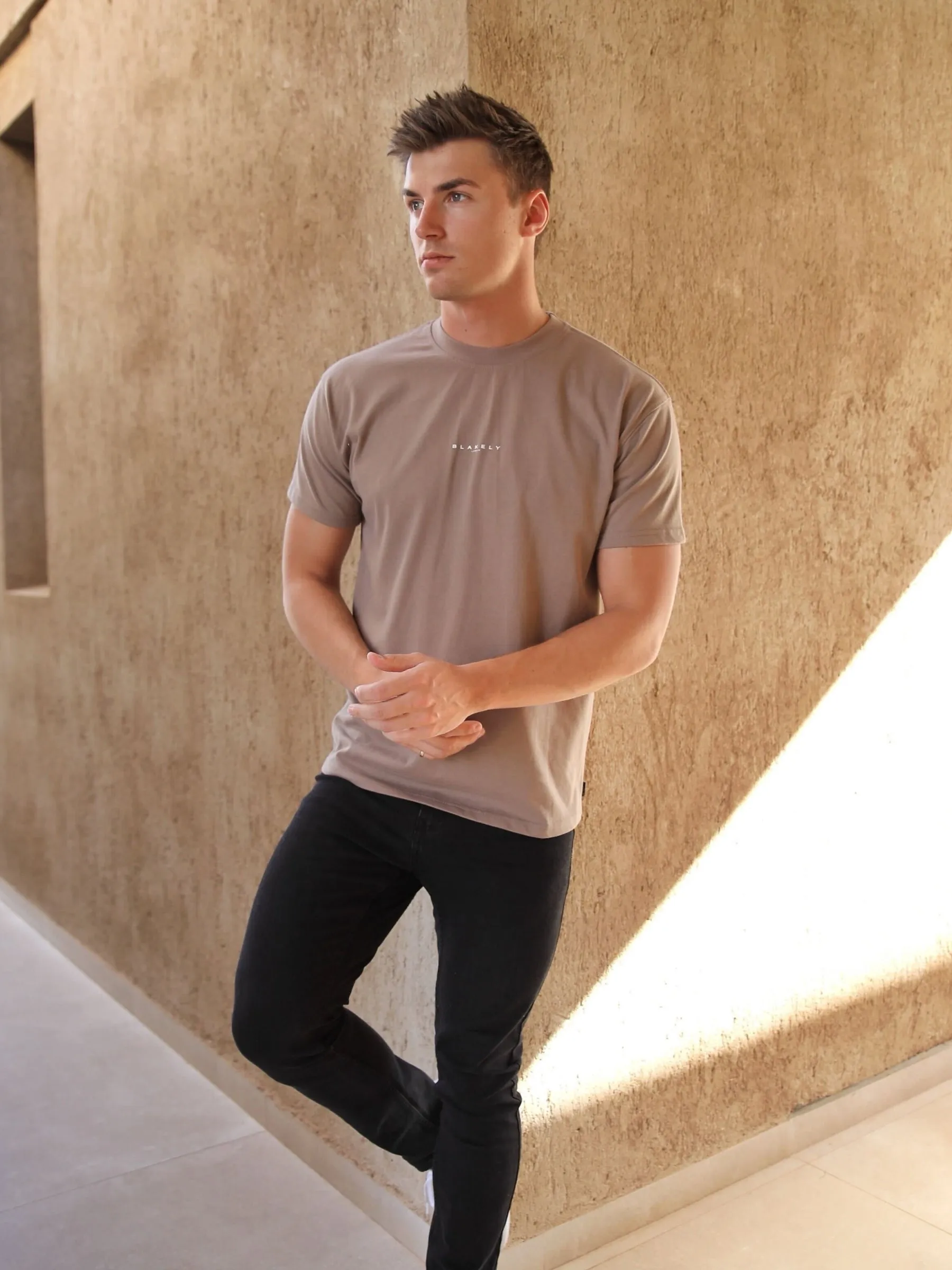 Evolved Lite Relaxed T-Shirt - Brown sold by Blakely product image thumbnail 3