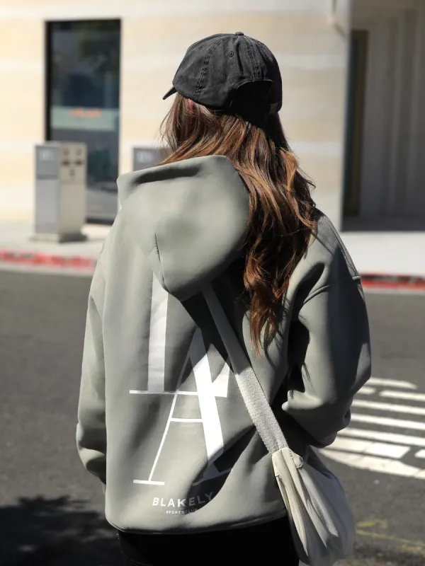 Studio Oversized Hoodie - Olive sold by Blakely