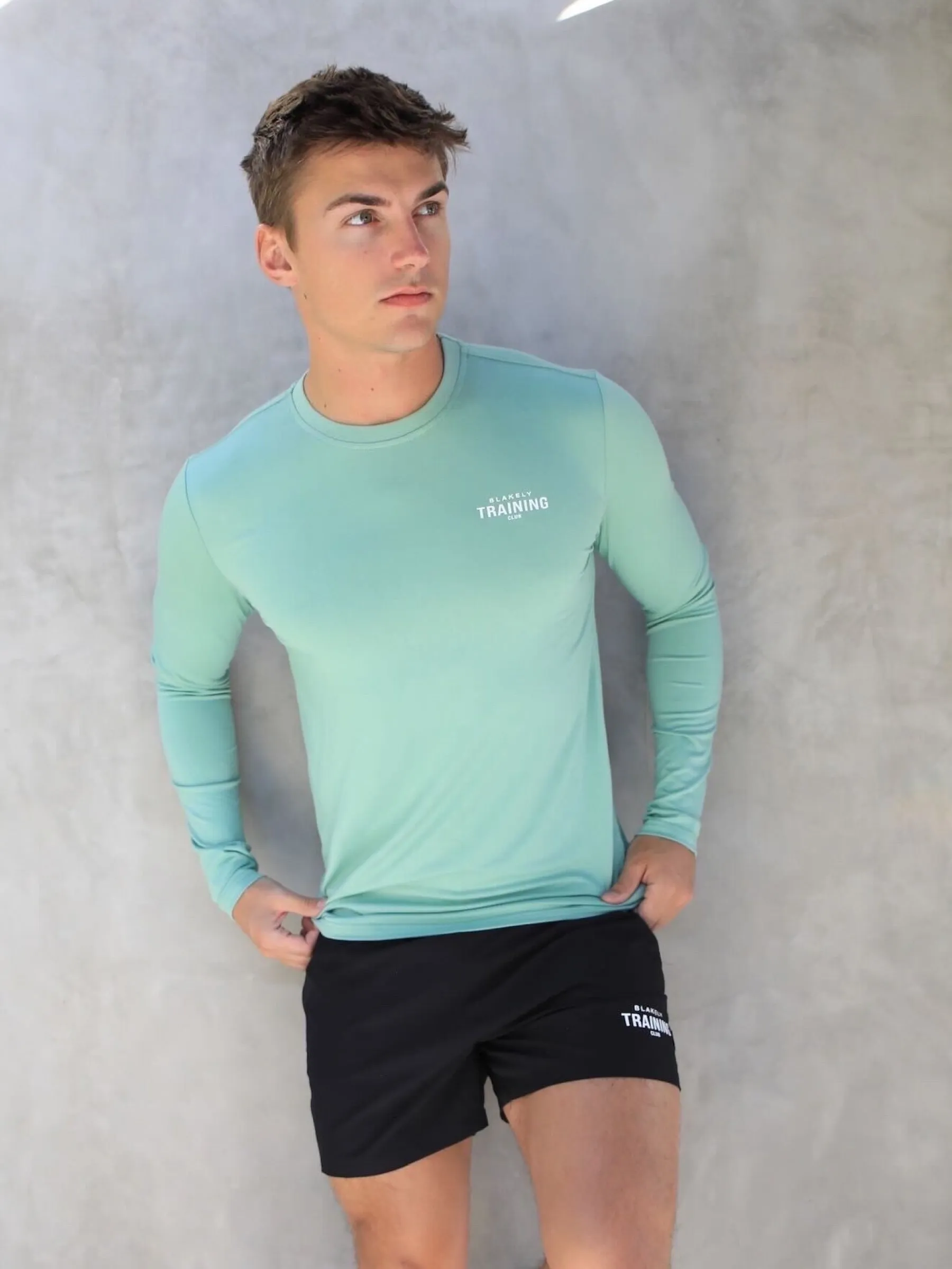 Long Sleeve Training T-Shirt - Sage Green sold by Blakely product image thumbnail 4