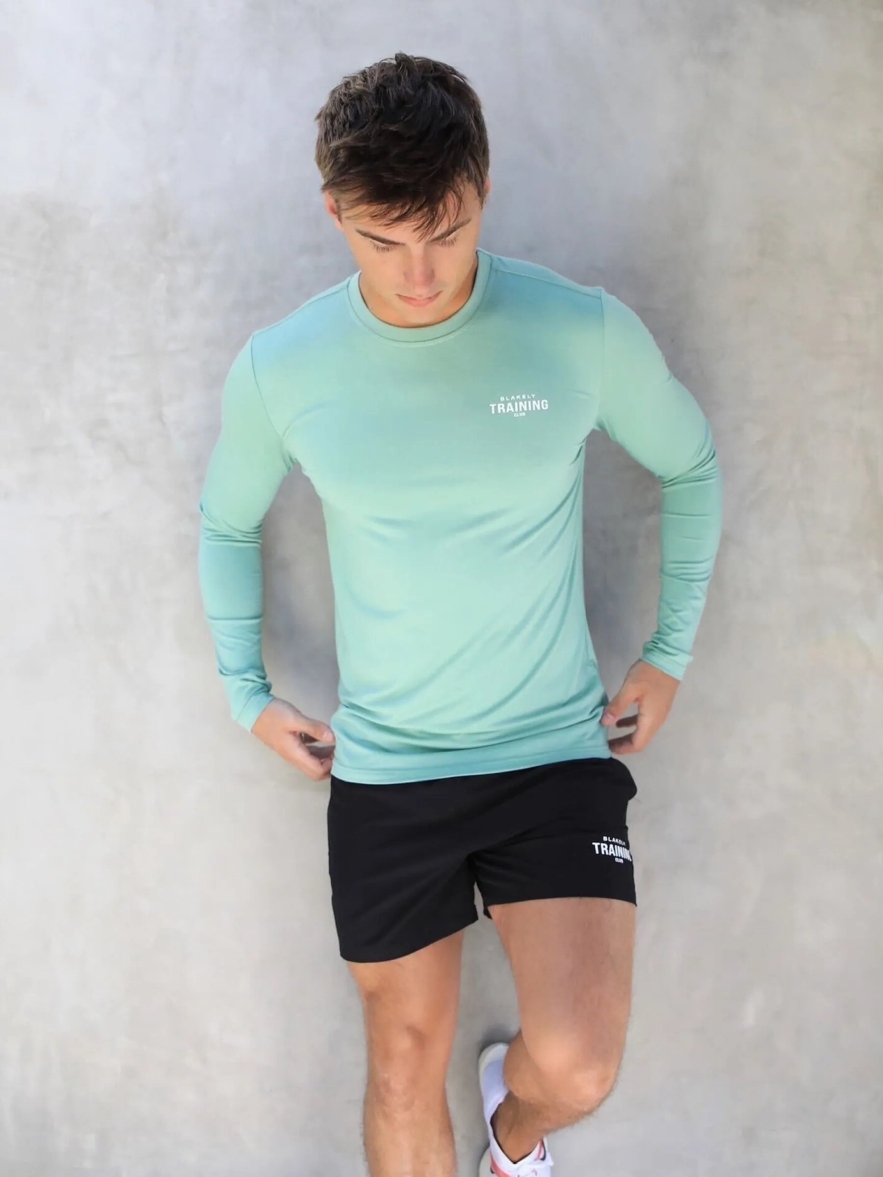 Long Sleeve Training T-Shirt - Sage Green sold by Blakely product image thumbnail 5