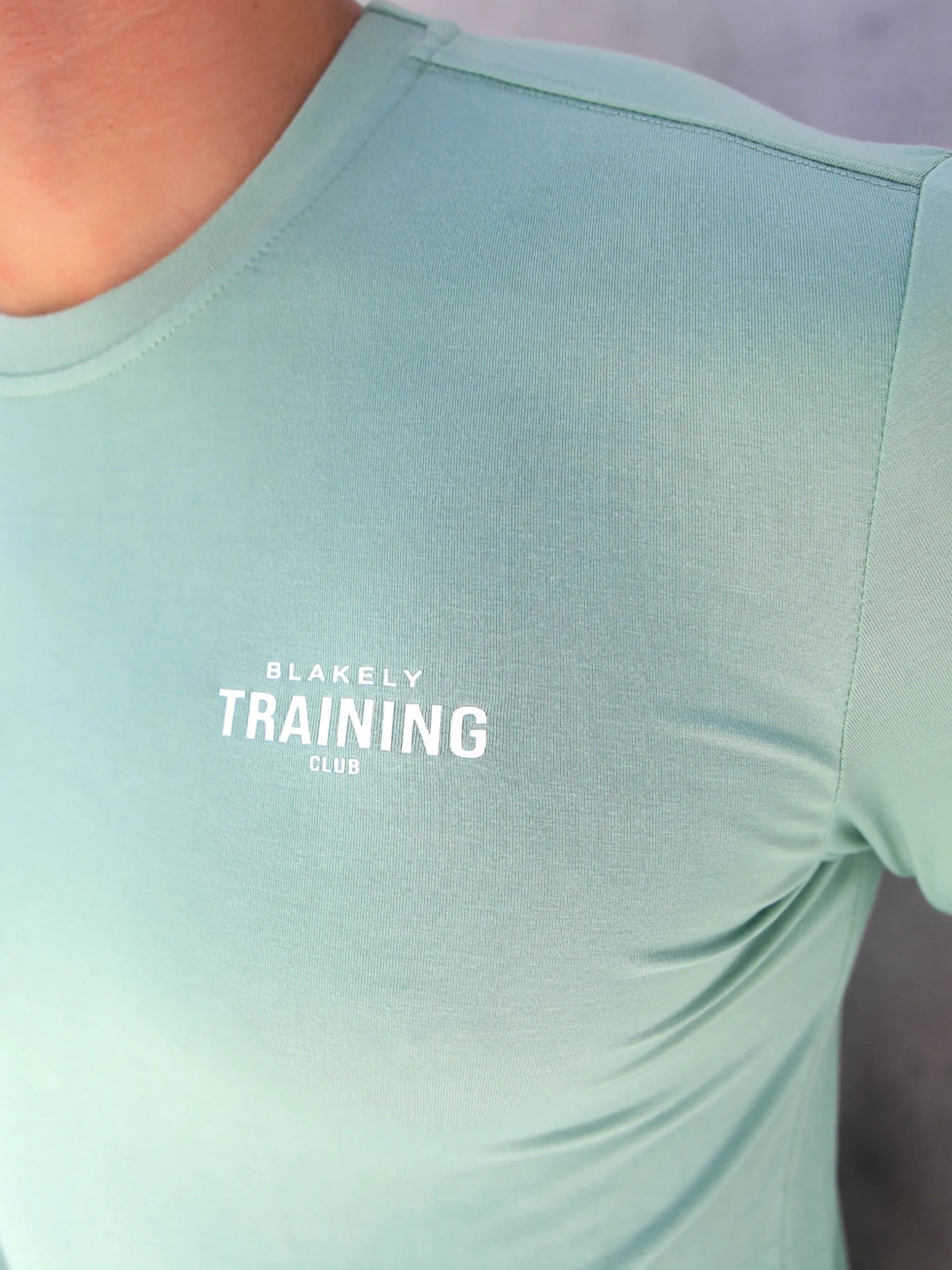 Long Sleeve Training T-Shirt - Sage Green sold by Blakely product image thumbnail 3