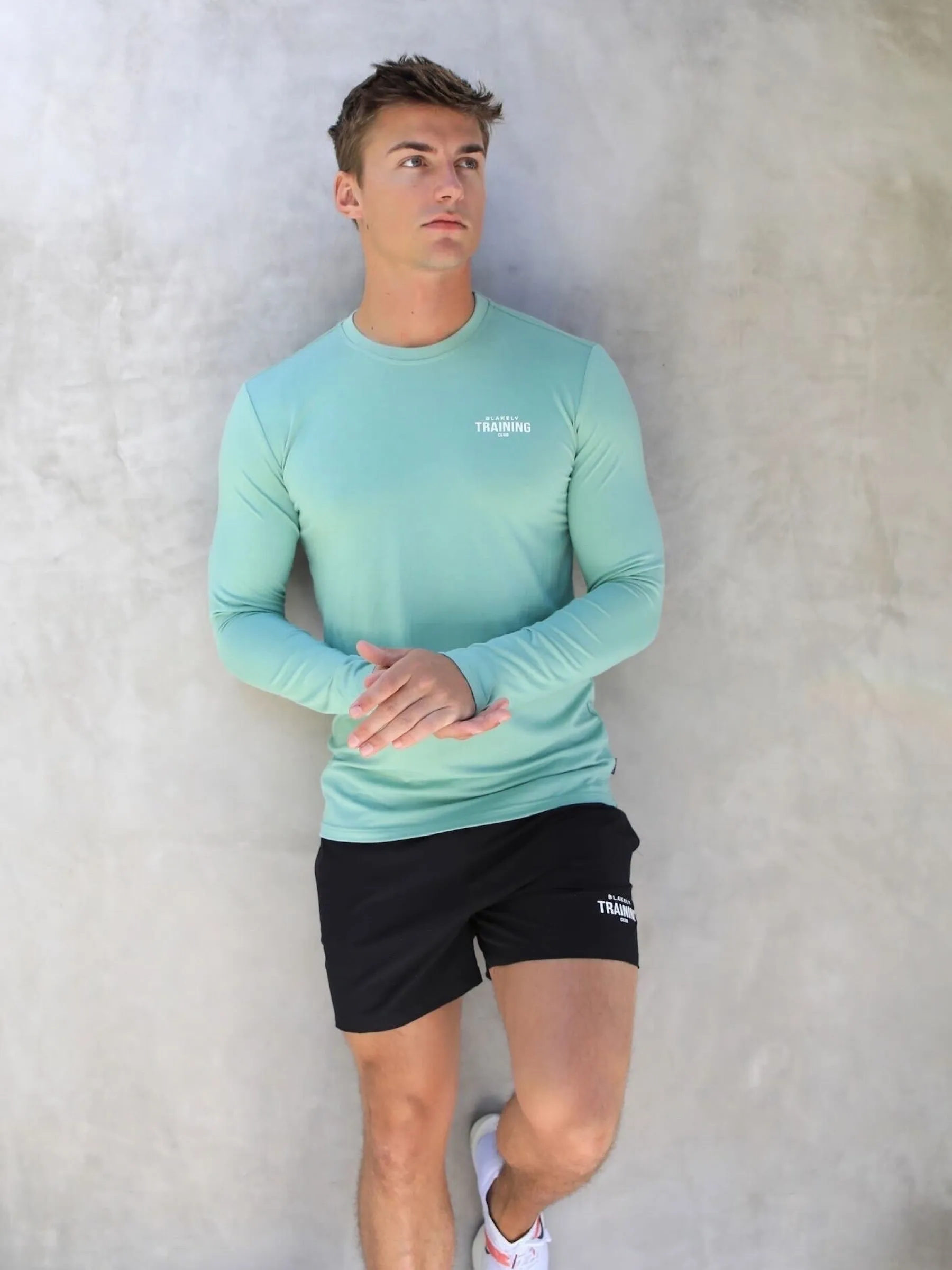 Long Sleeve Training T-Shirt - Sage Green sold by Blakely product image thumbnail 2