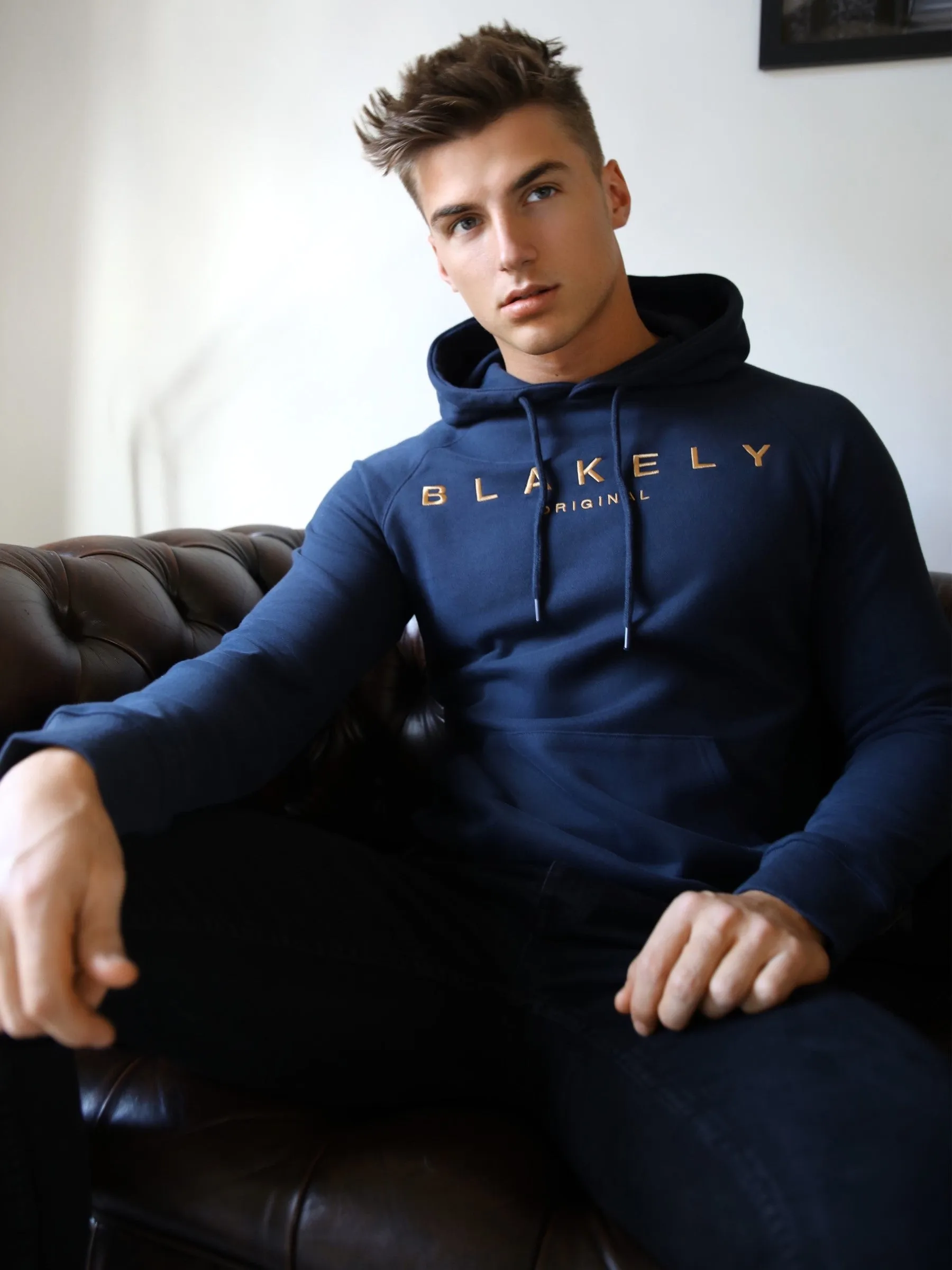 Vatolla Hoodie - Navy sold by Blakely