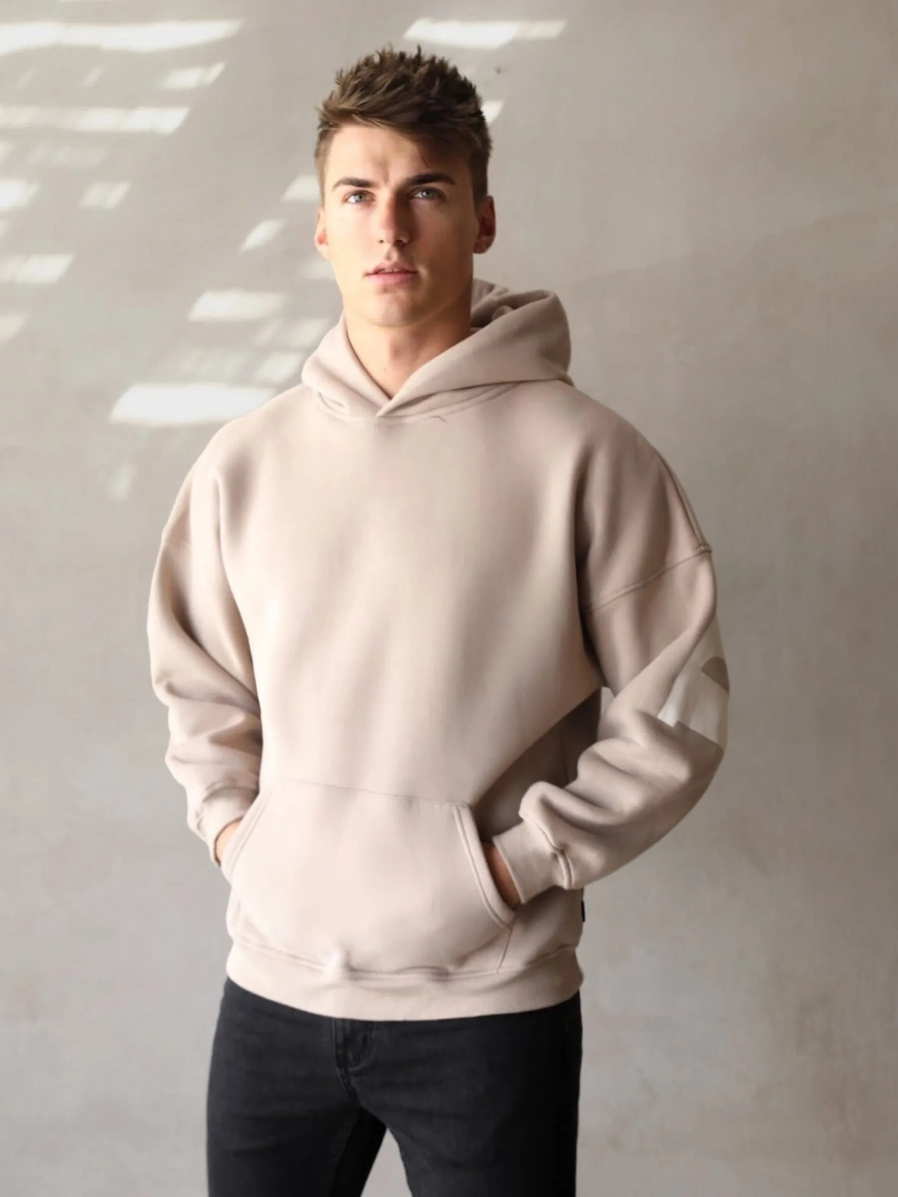 BLKLY Relaxed Hoodie - Tan sold by Blakely product image thumbnail 2