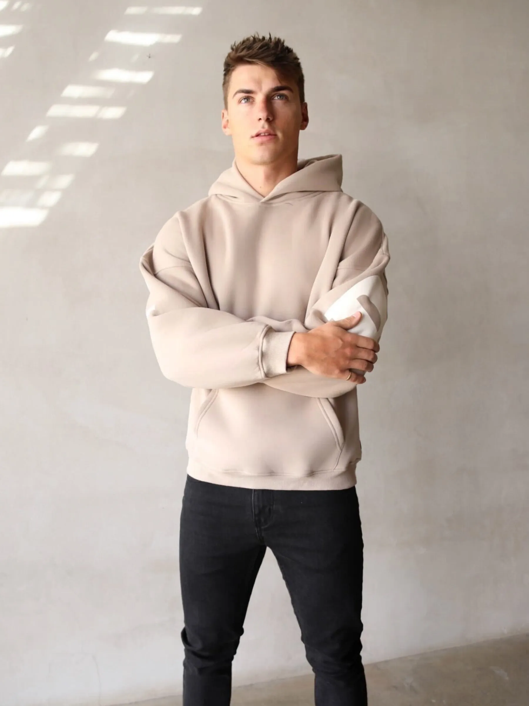 BLKLY Relaxed Hoodie - Tan sold by Blakely product image thumbnail 5