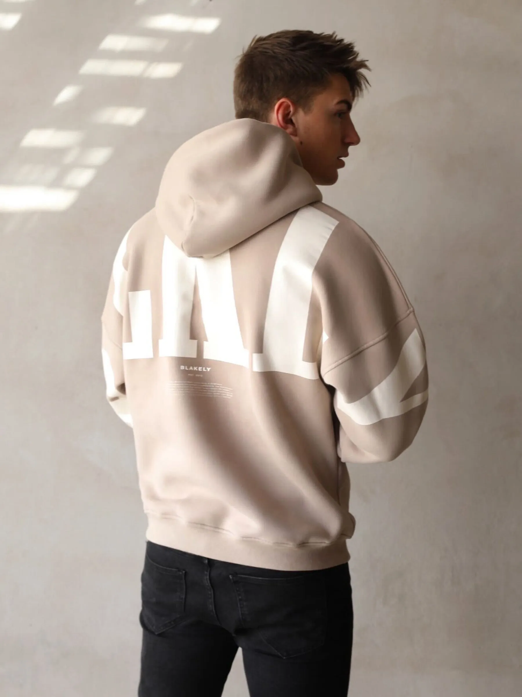 BLKLY Relaxed Hoodie - Tan sold by Blakely product image thumbnail 3