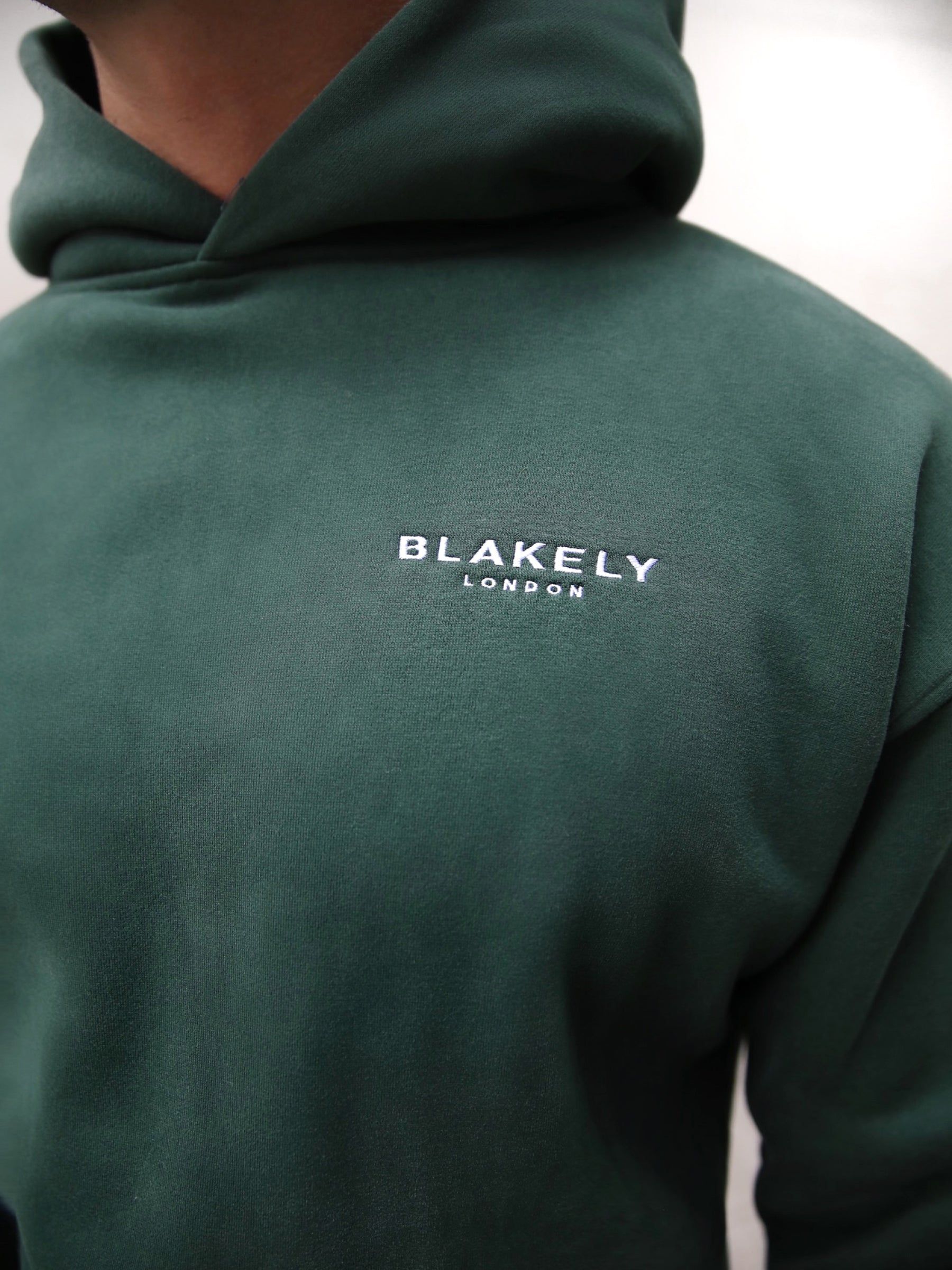 Universal Relaxed Hoodie - Dark Green sold by Blakely product image thumbnail 4