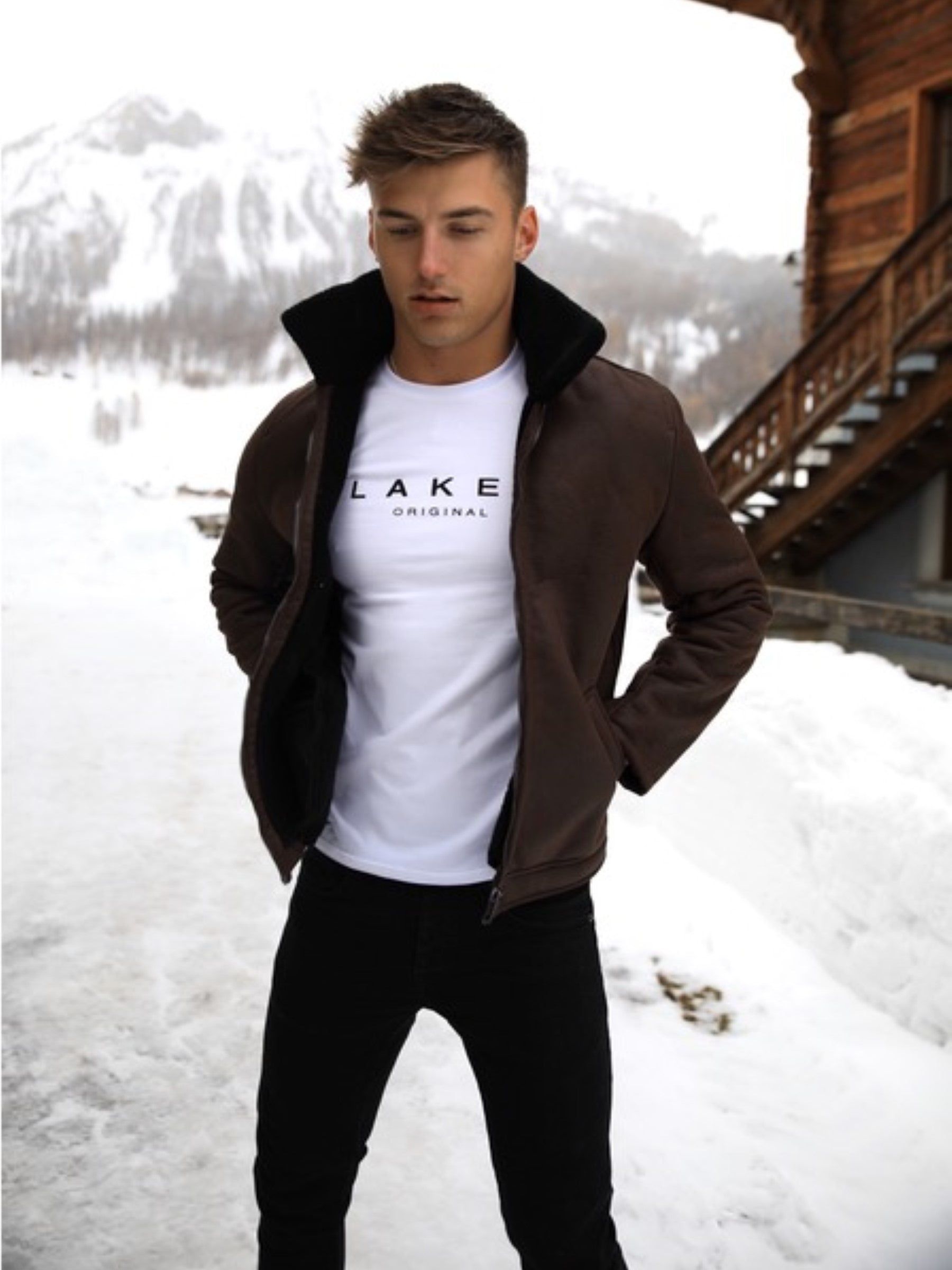 Bismark Aviator Jacket - Brown sold by Blakely product image thumbnail 3