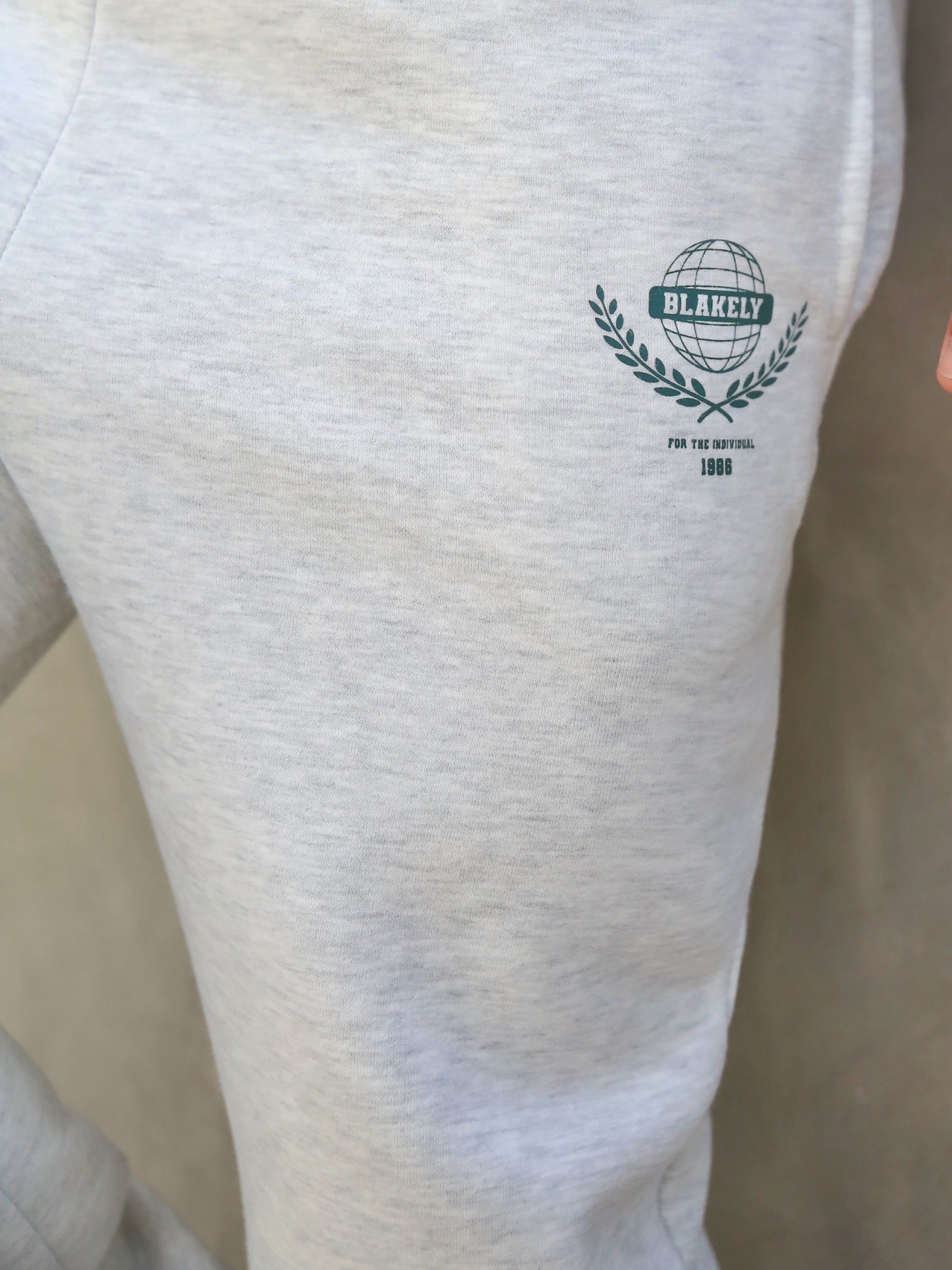 Varsity Sweatpants - Marl White sold by Blakely product image thumbnail 2