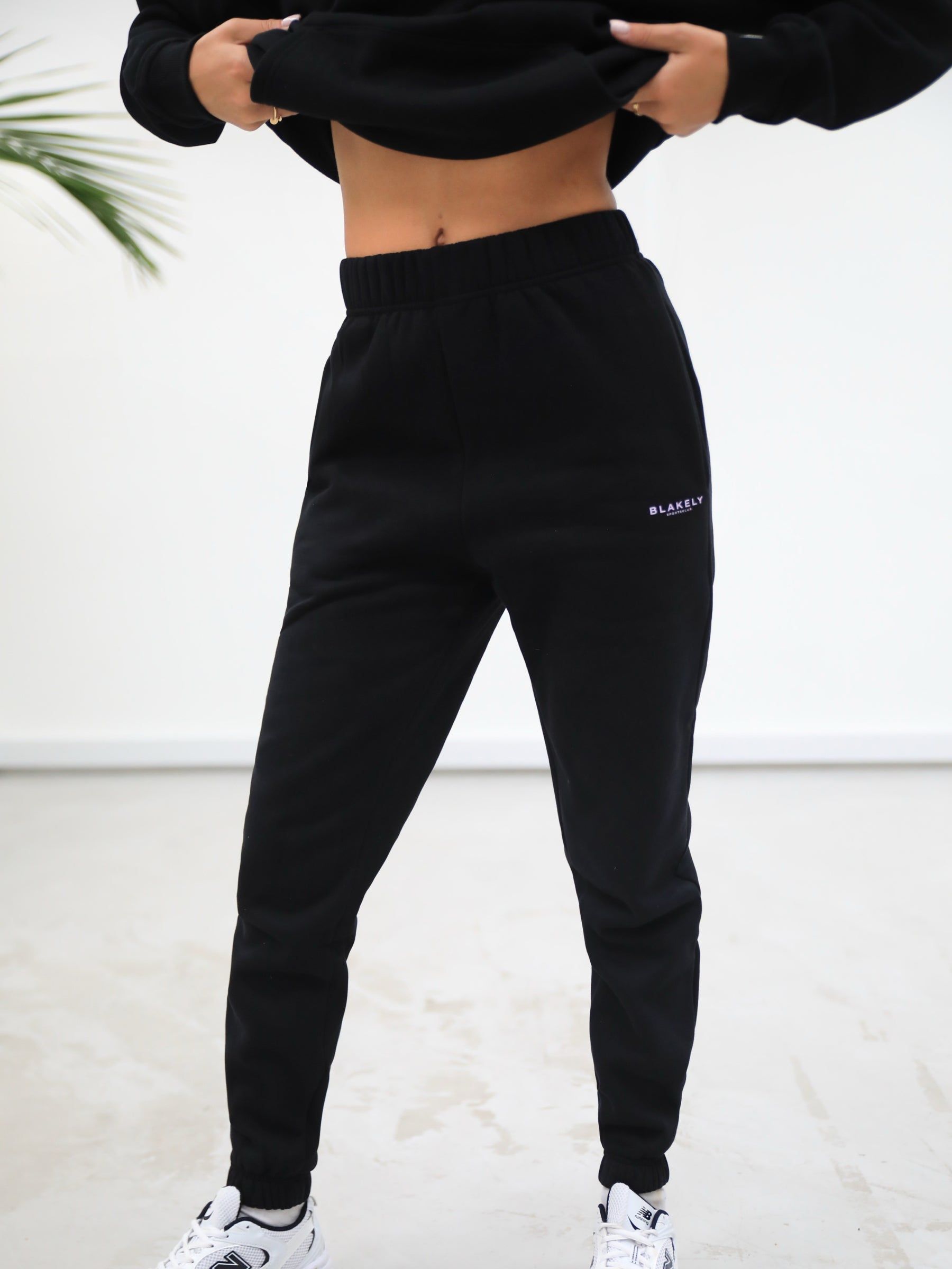 Sports Club Womens Sweatpants - Black sold by Blakely product image thumbnail 4