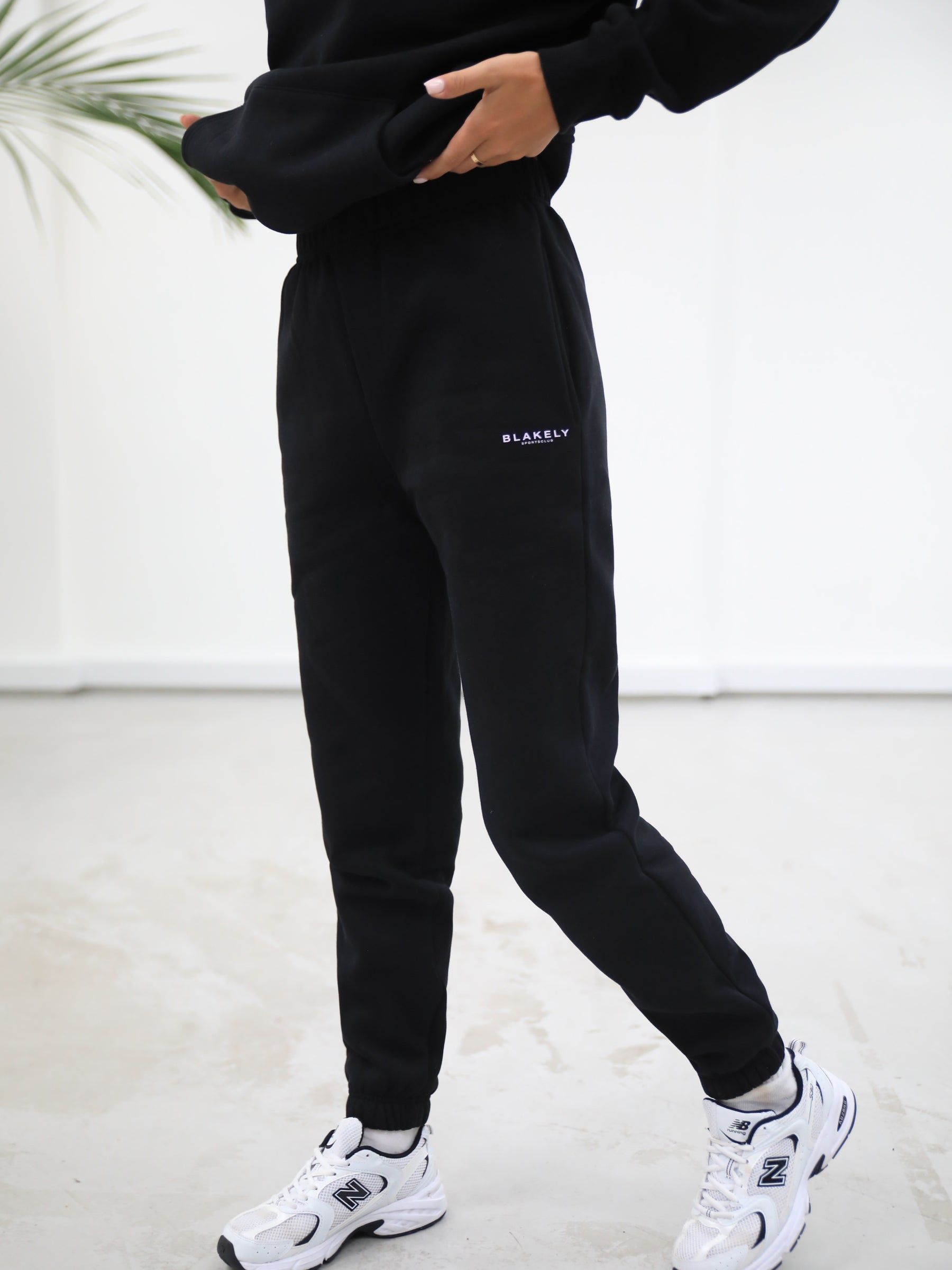 Sports Club Womens Sweatpants - Black sold by Blakely product image thumbnail 3