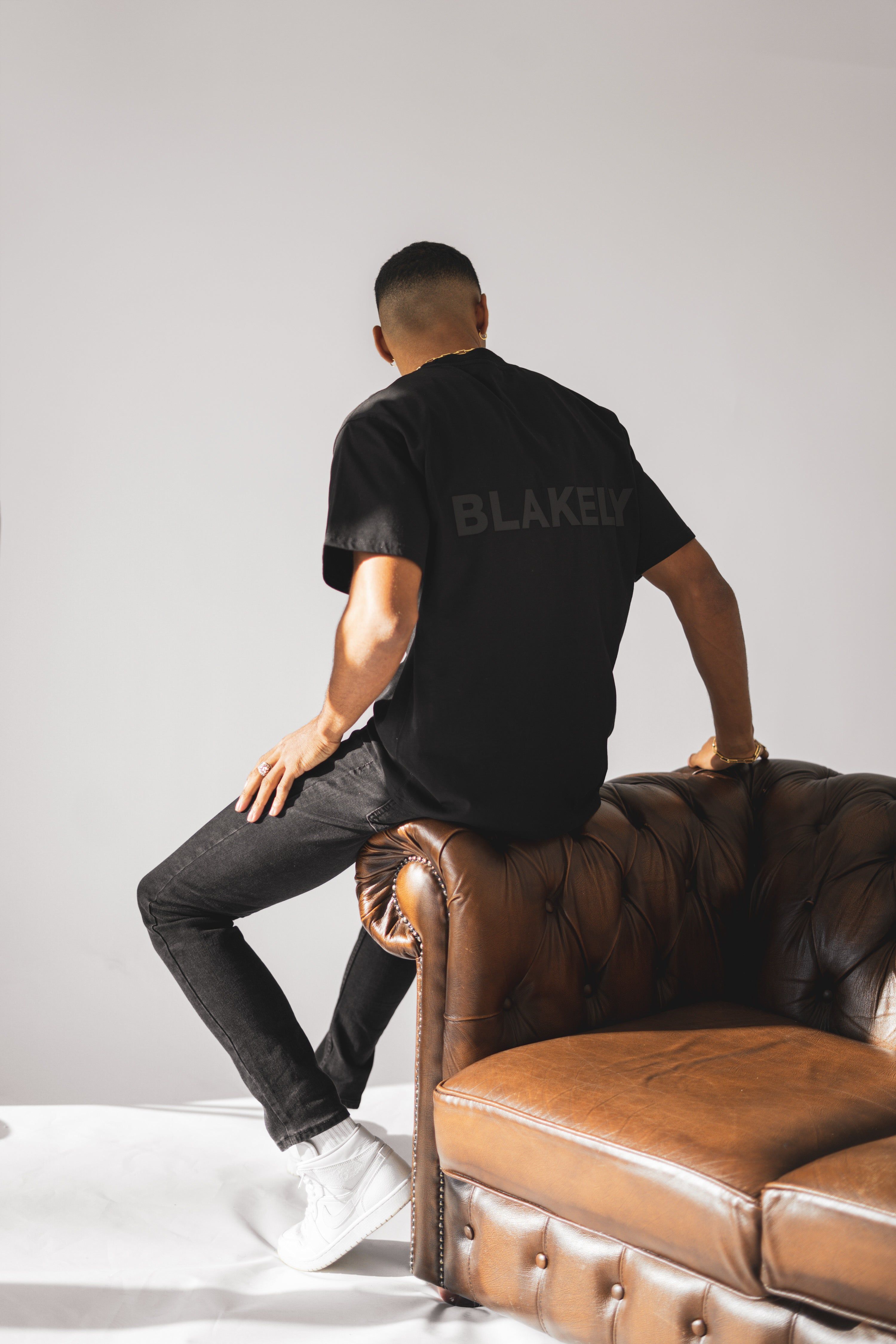 BLK Blackout Oversized T-Shirt - Black sold by Blakely product image thumbnail 4