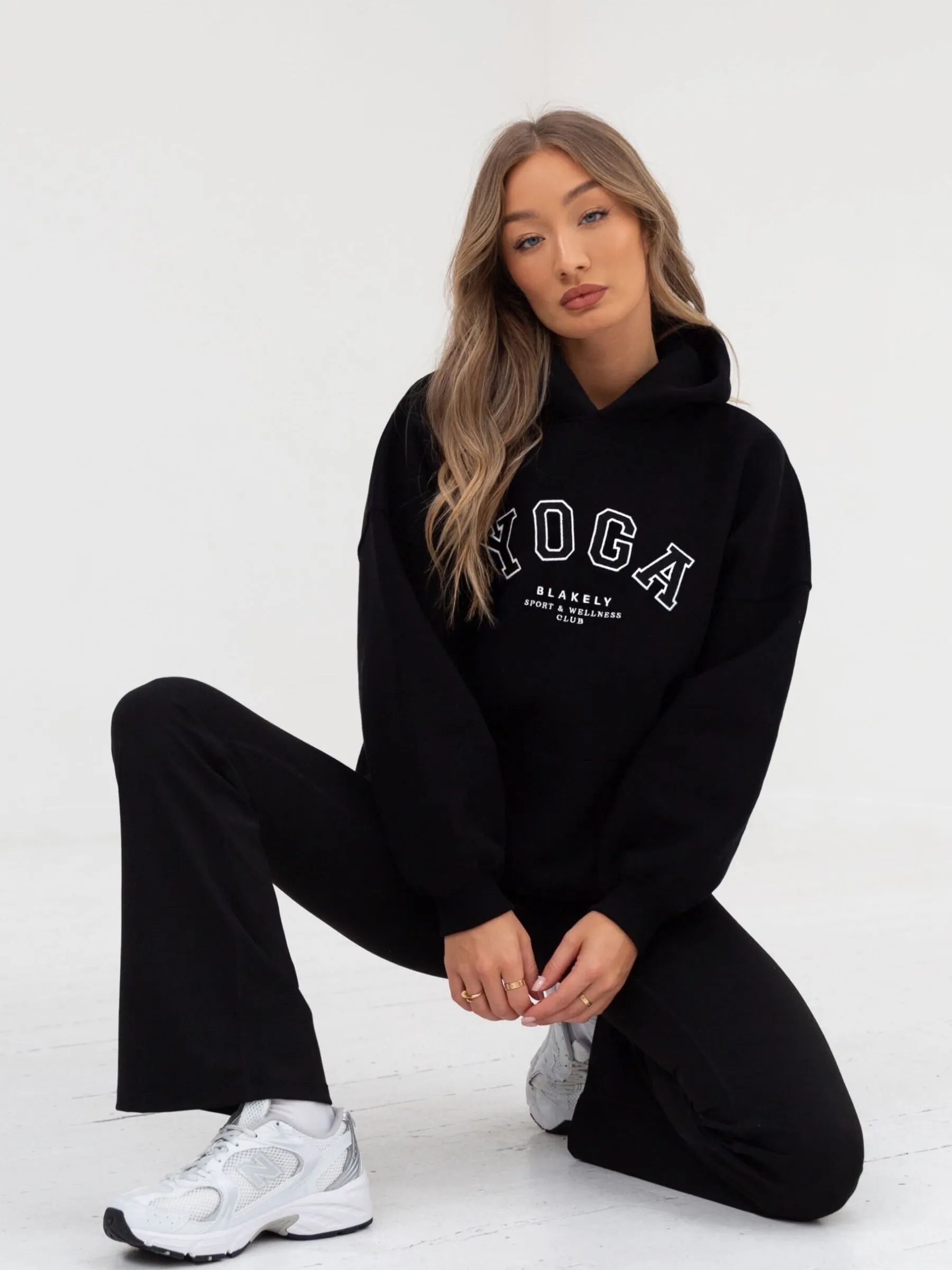 Yoga Oversized Hoodie - Black sold by Blakely product image thumbnail 4