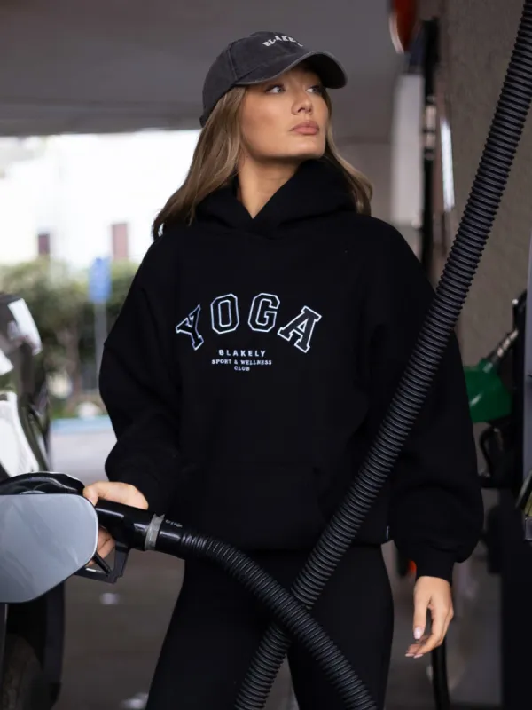 Yoga Oversized Hoodie - Black sold by Blakely