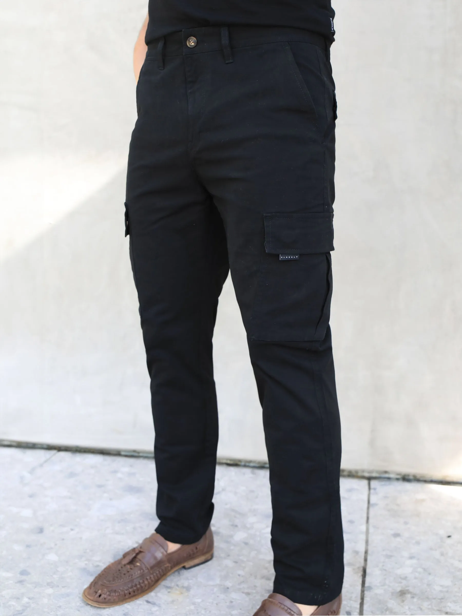 Cargo Trousers - Black sold by Blakely product image thumbnail 2