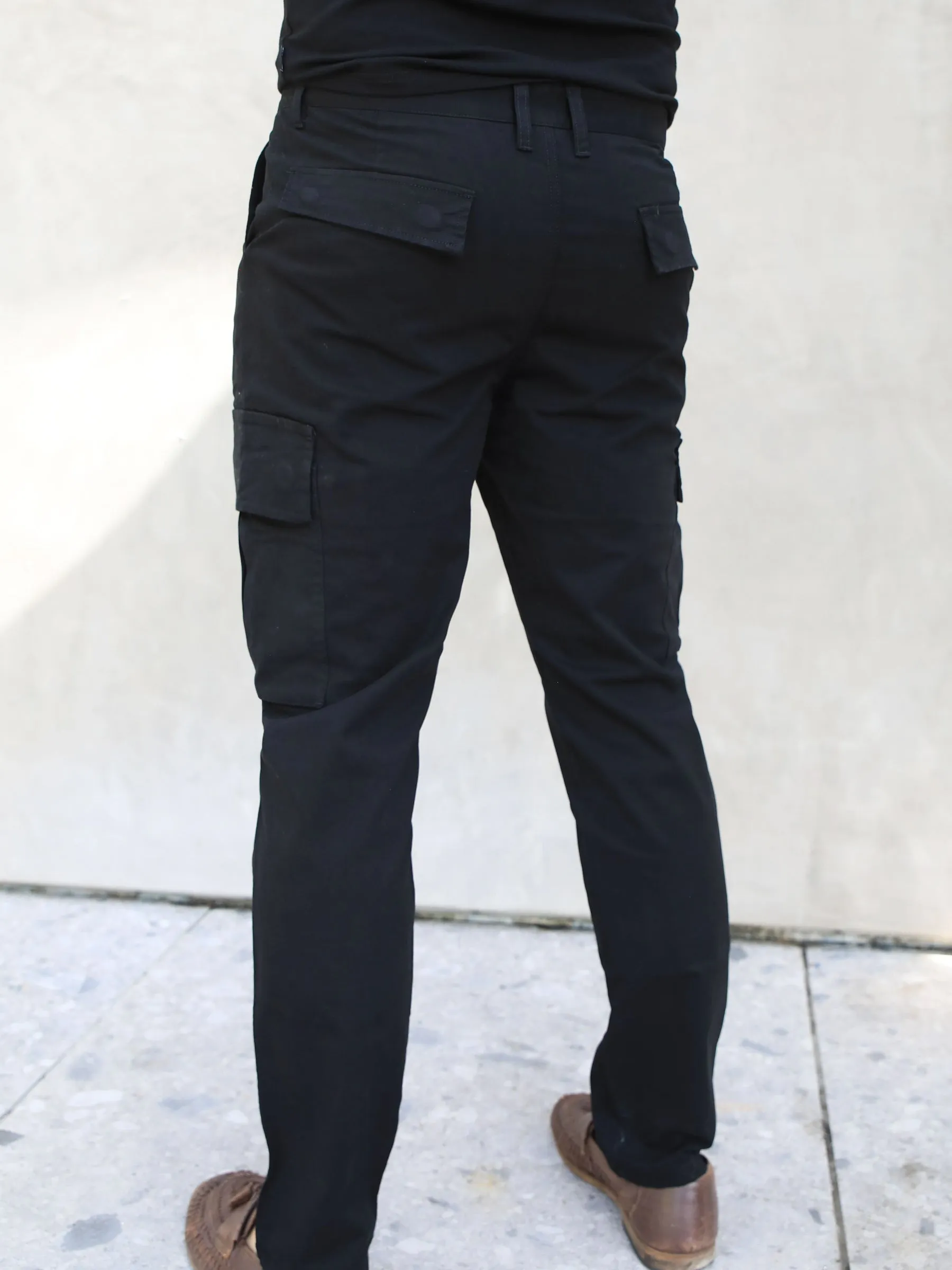 Cargo Trousers - Black sold by Blakely product image thumbnail 3