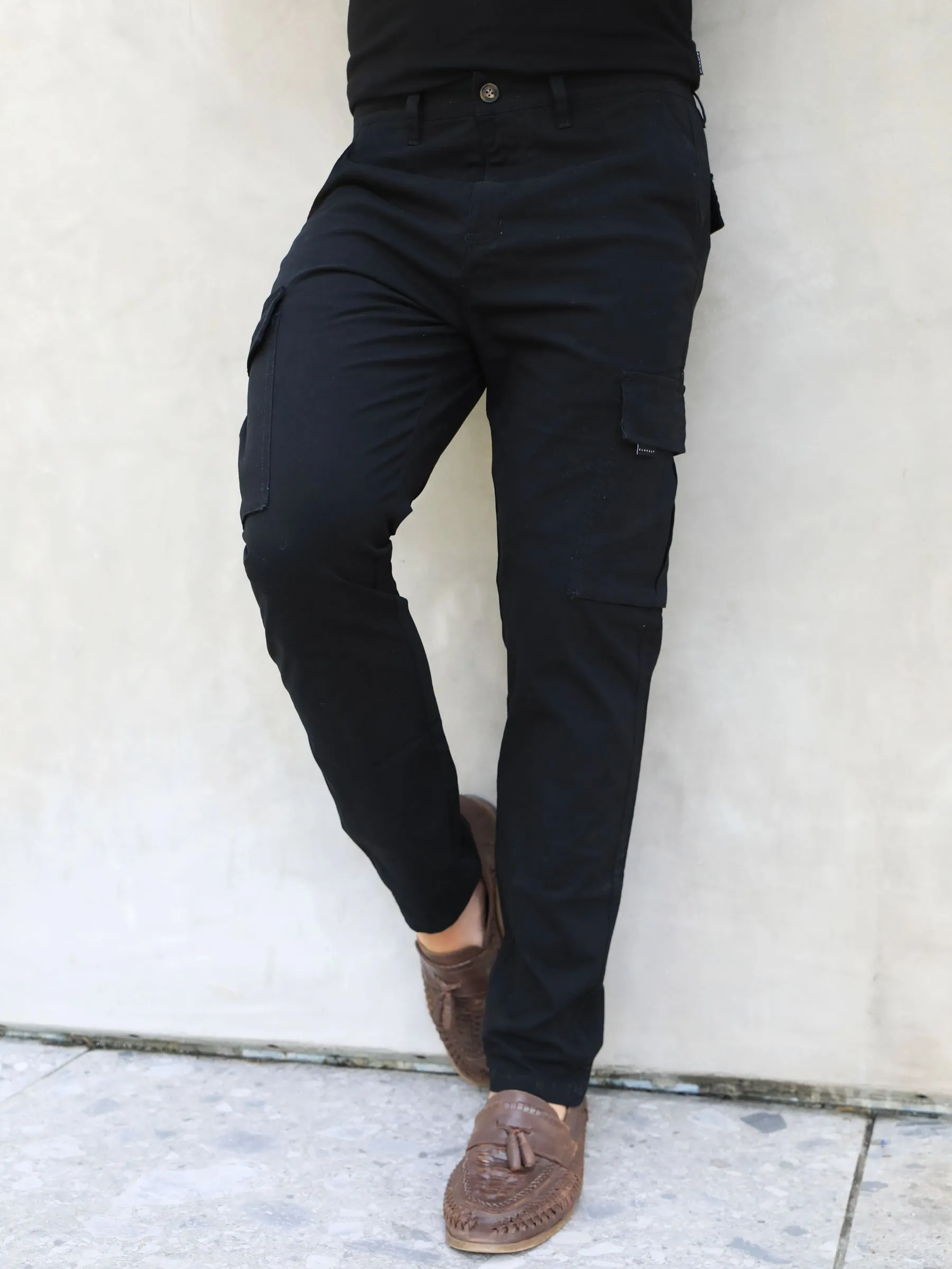 Cargo Trousers - Black sold by Blakely product image thumbnail 4