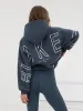Outline Isabel Oversized Hoodie - Slate Blue sold by Blakely