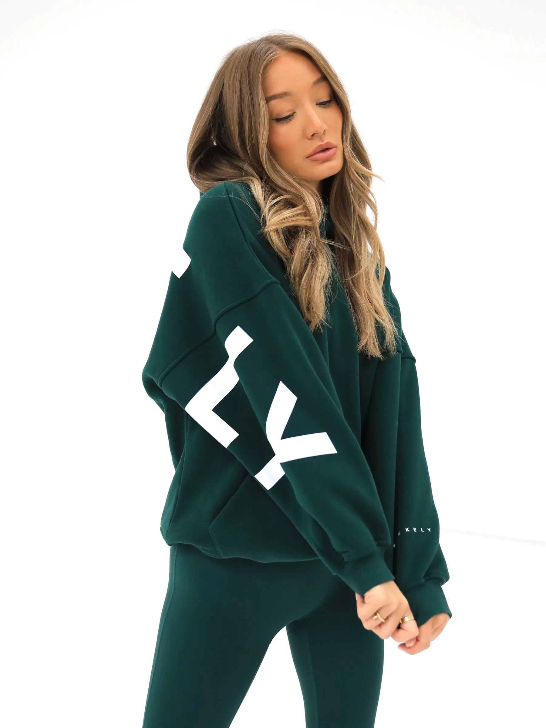 Isabel Oversized Hoodie - Forest Green sold by Blakely product image thumbnail 2