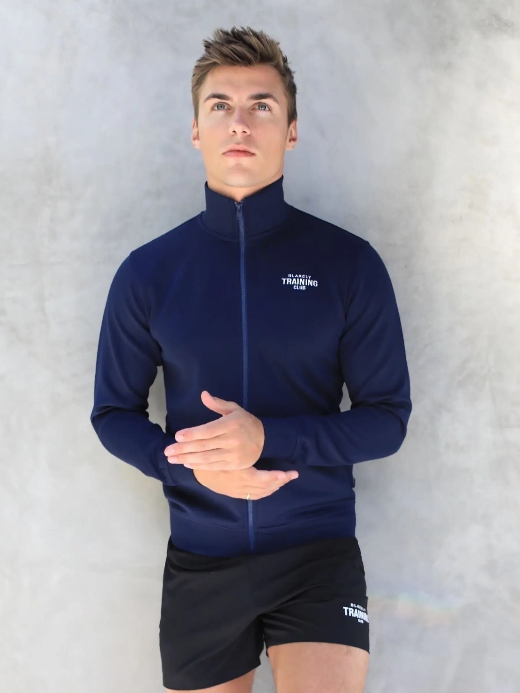 Full Zip Training Jacket - Navy sold by Blakely