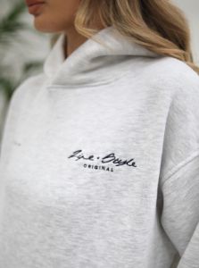 Life & Style Oversized Hoodie - Marl White sold by Blakely