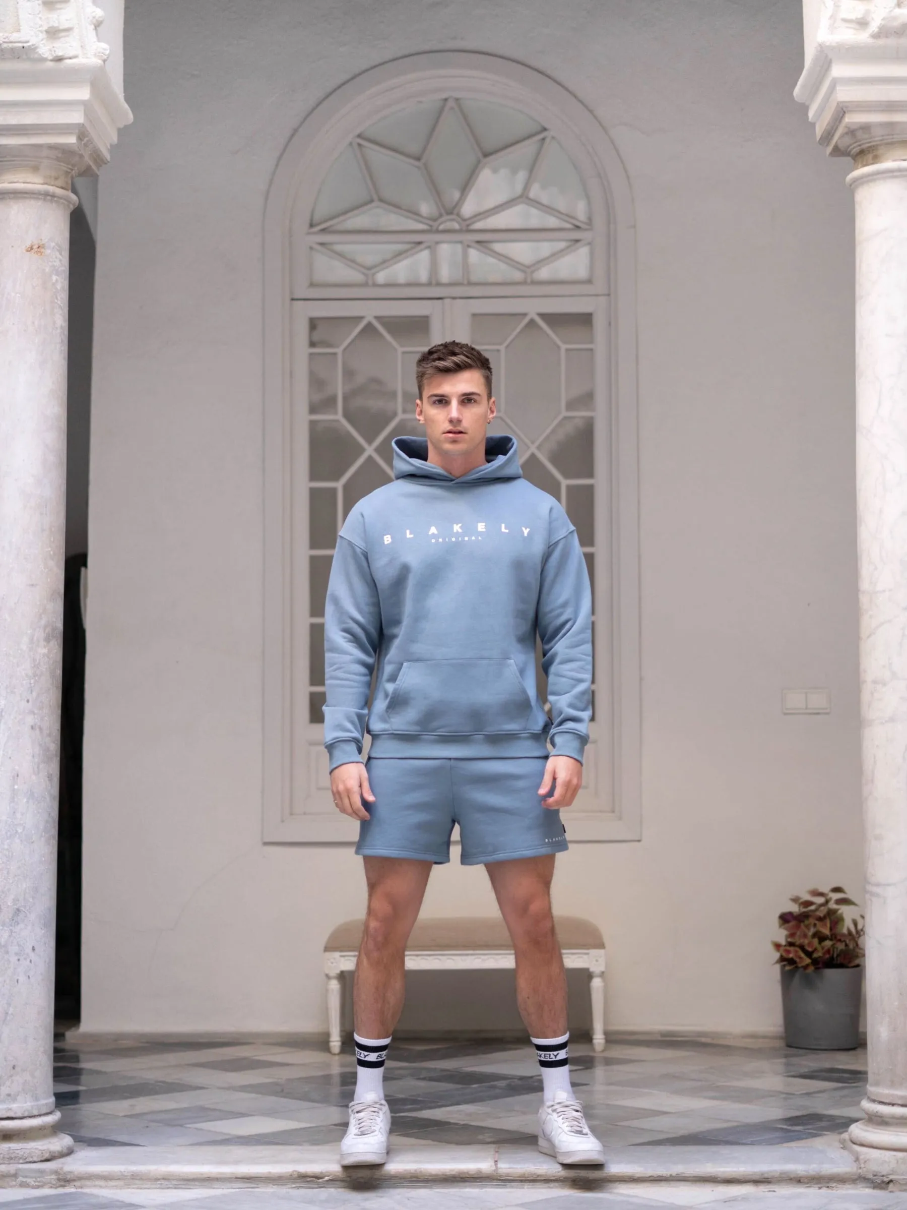 Evolved Relaxed Hoodie - Blue sold by Blakely product image thumbnail 3