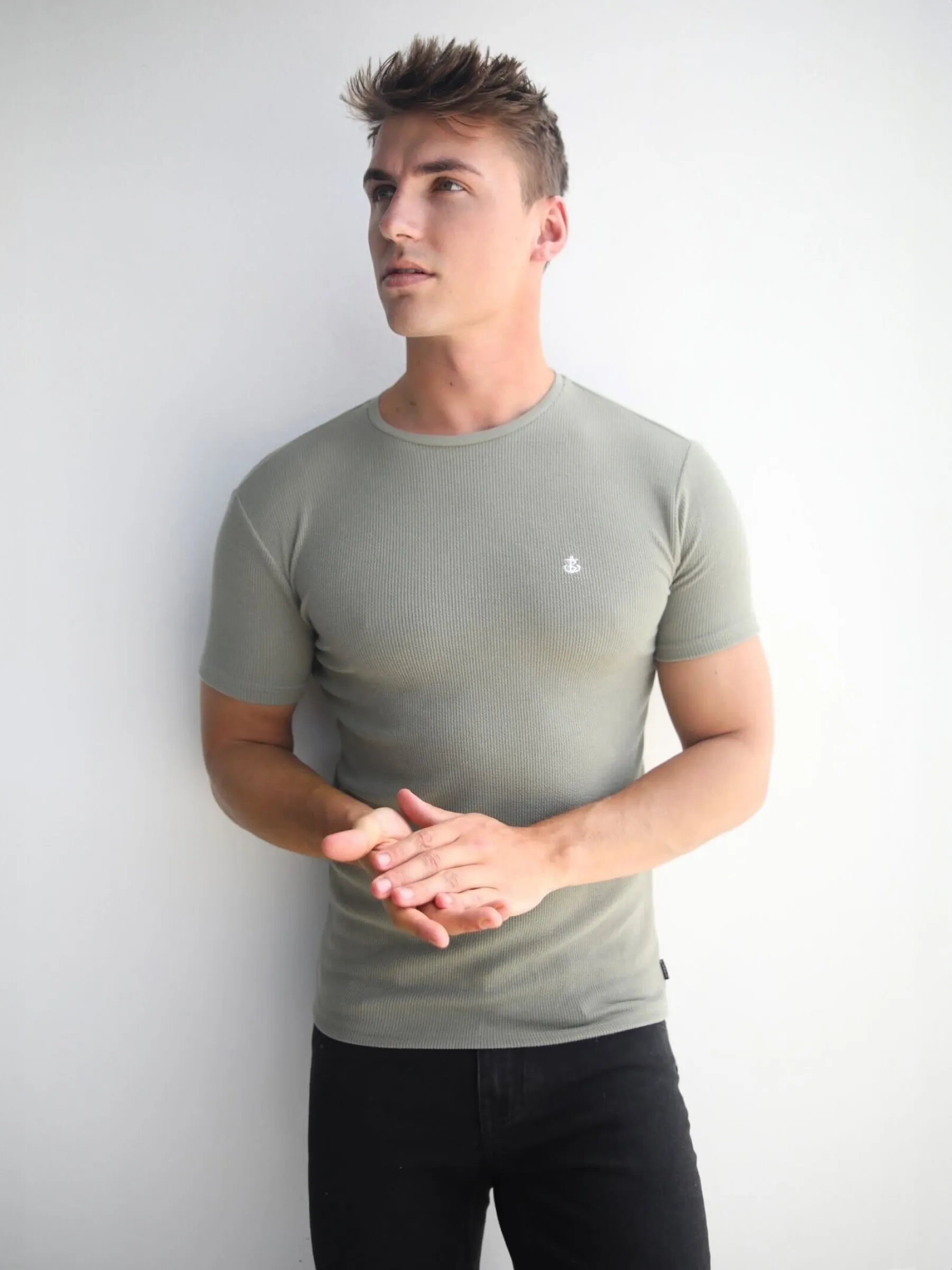 Pirlo T-Shirt - Sage Green sold by Blakely