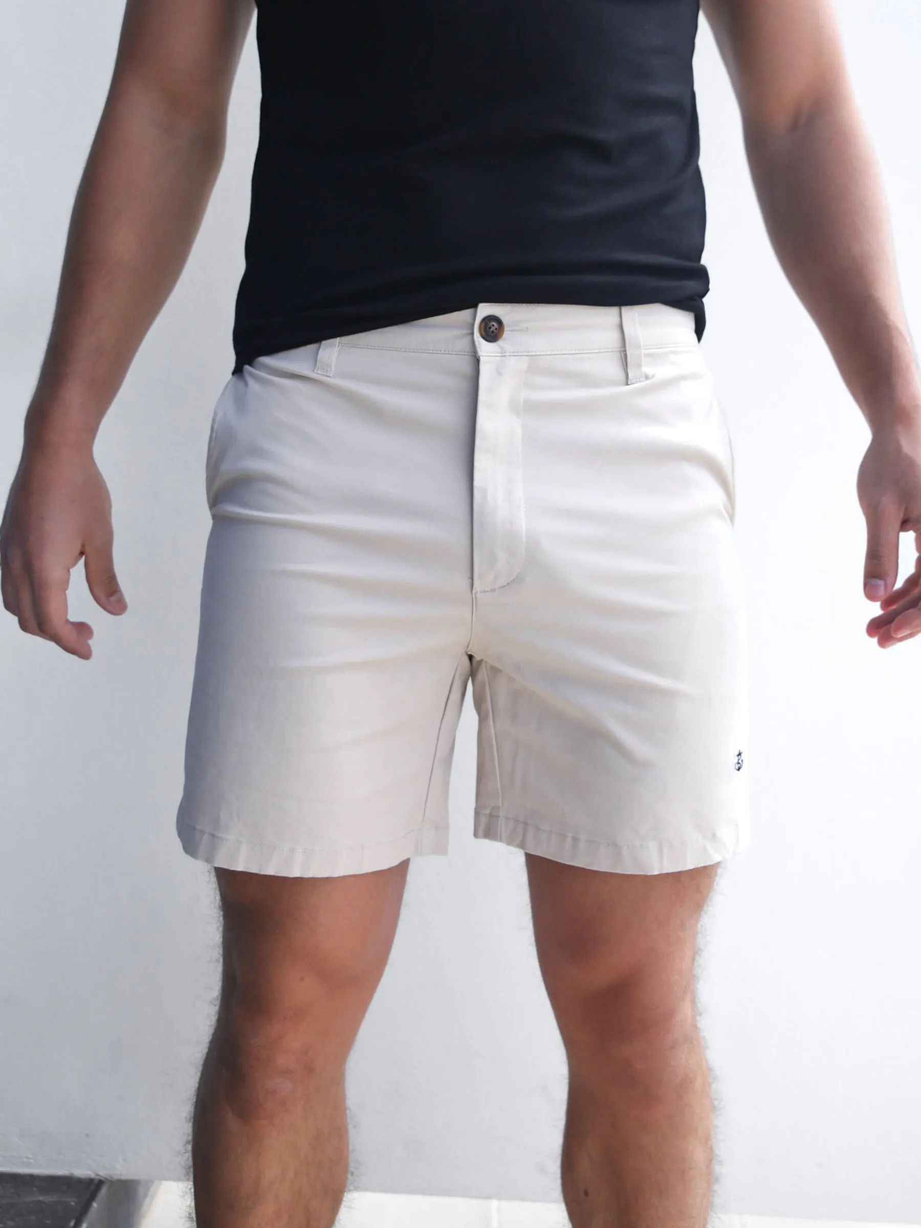 Stretch Chino Shorts - Tan sold by Blakely product image thumbnail 4