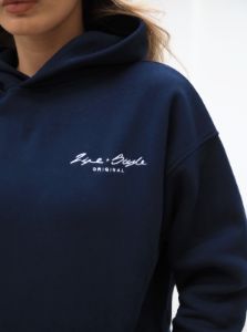 Life & Style Oversized Hoodie - Navy Blue sold by Blakely