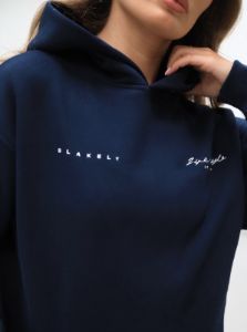 Life & Style Oversized Hoodie - Navy Blue sold by Blakely