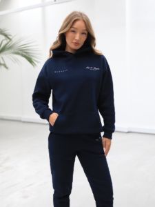 Life & Style Oversized Hoodie - Navy Blue sold by Blakely