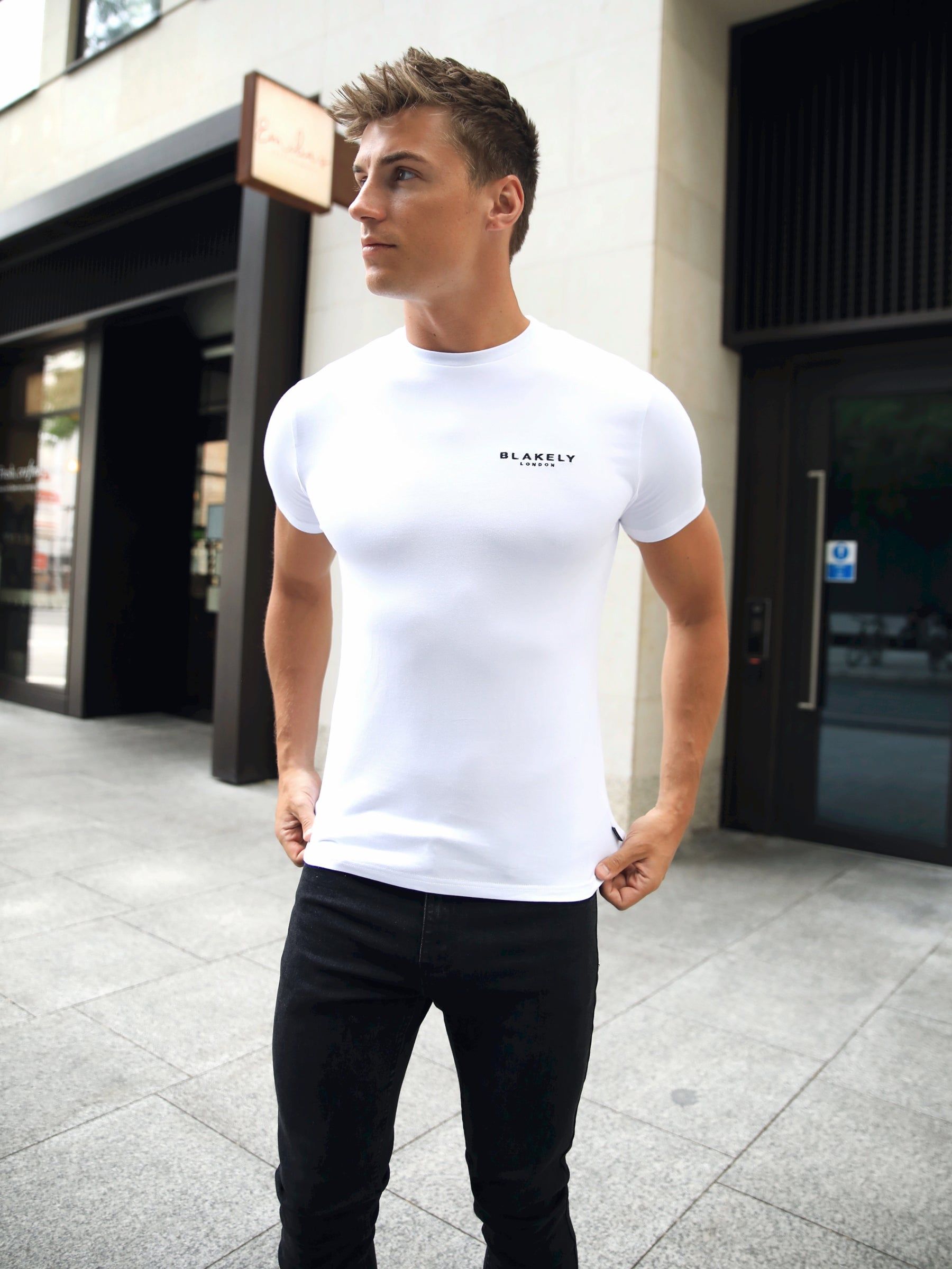 Universal T-Shirt - White sold by Blakely product image thumbnail 5