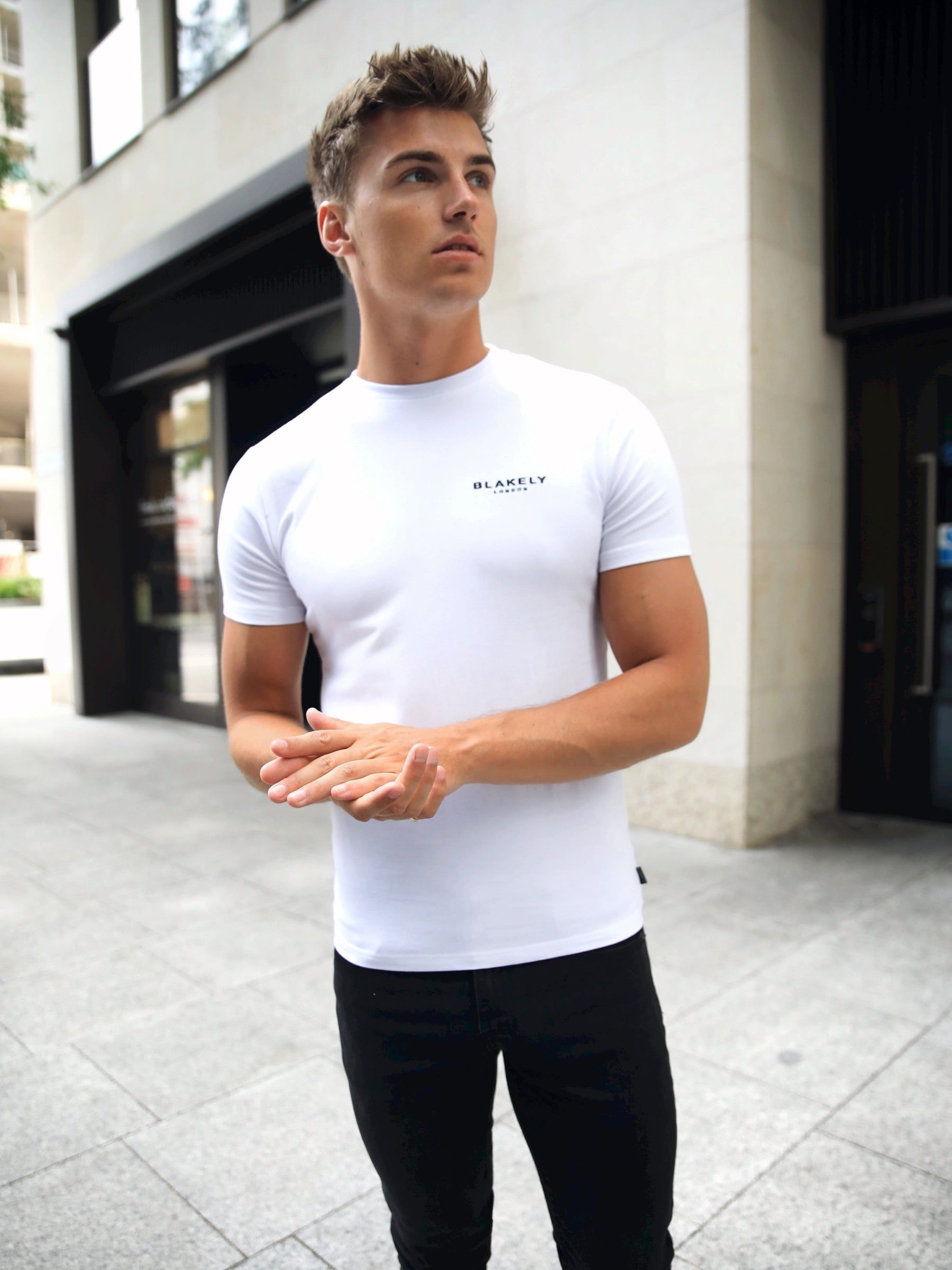 Universal T-Shirt - White sold by Blakely product image thumbnail 4