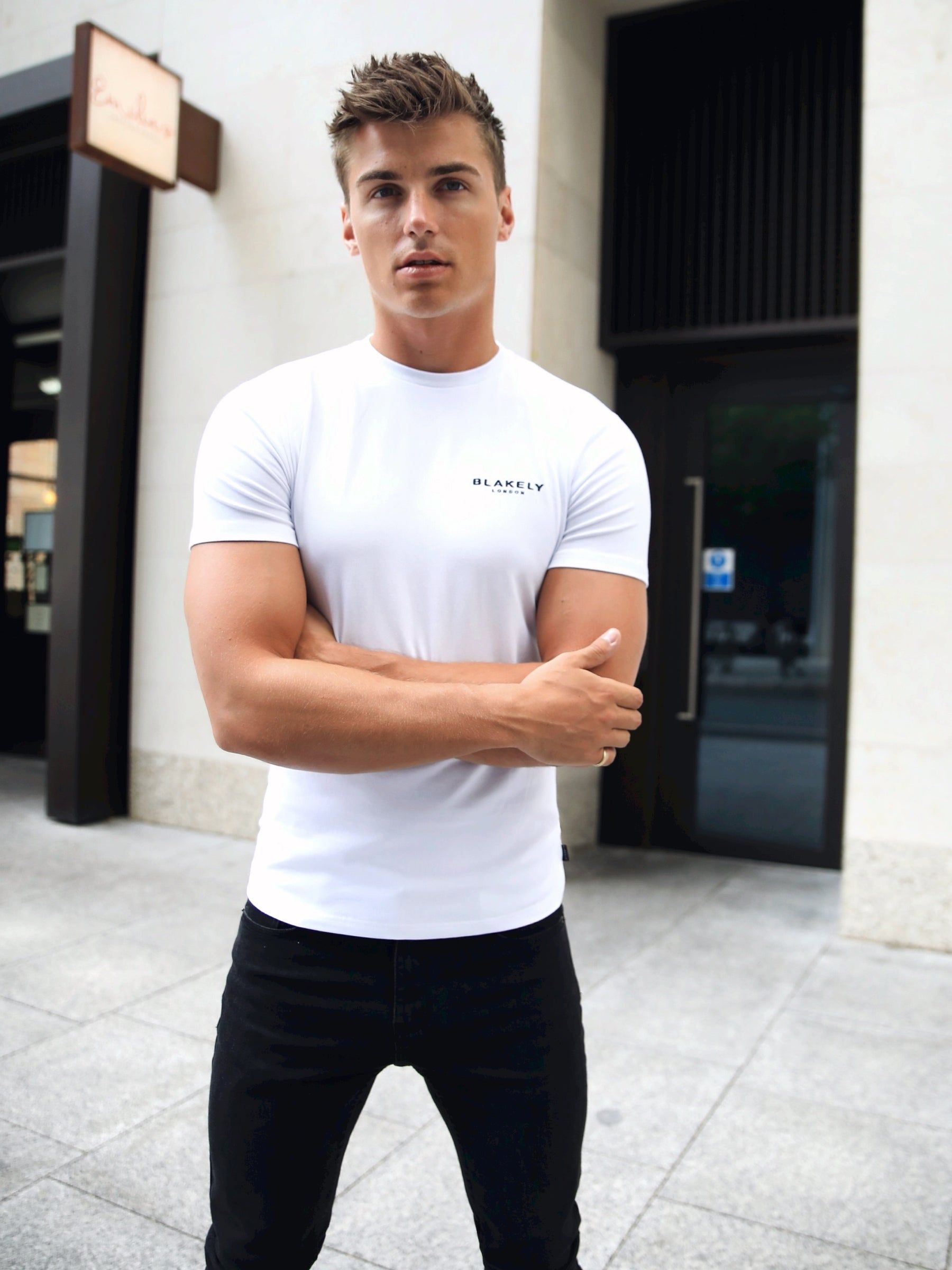 Universal T-Shirt - White sold by Blakely