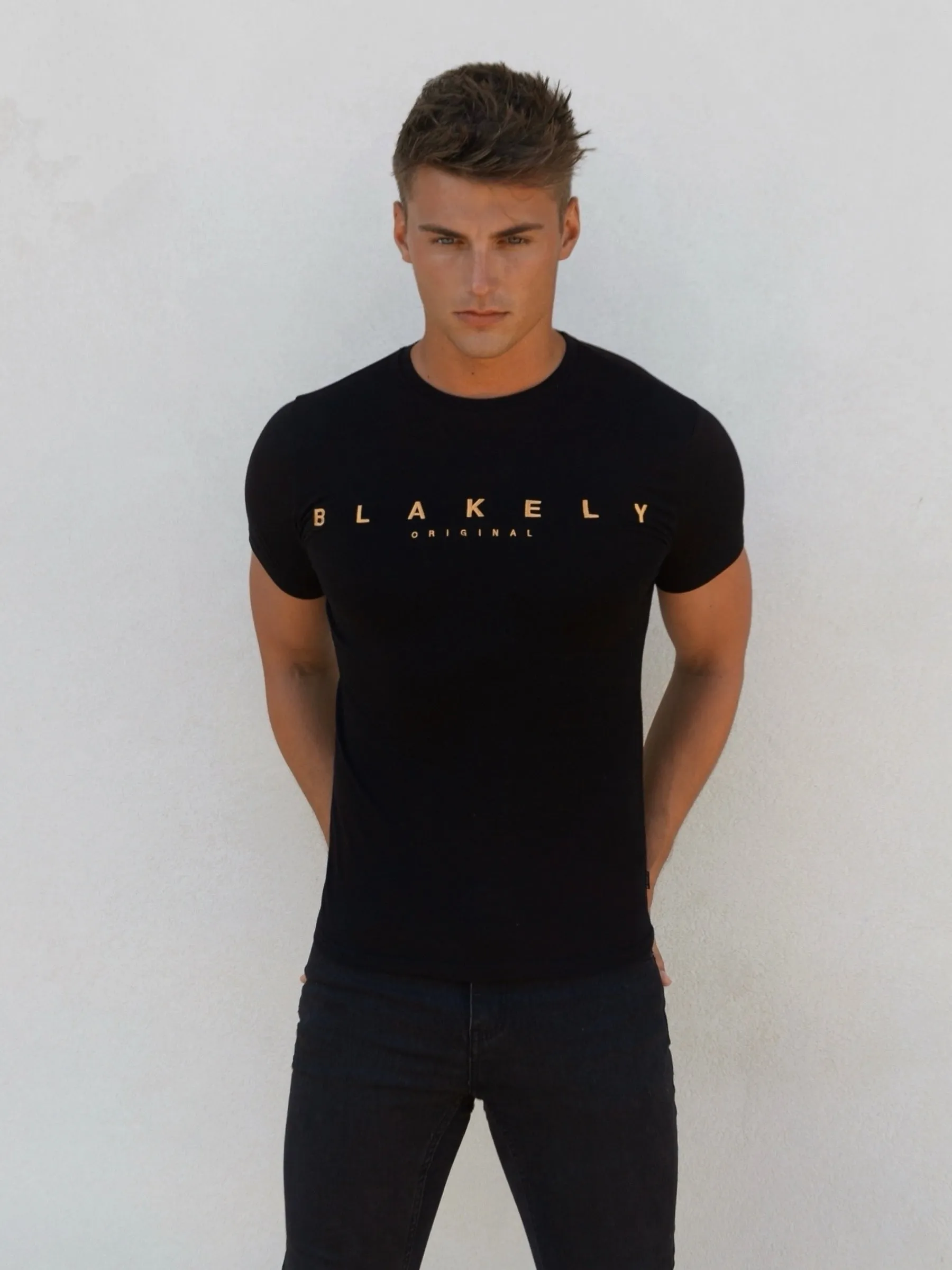 Goldcross T-Shirt - Black sold by Blakely product image thumbnail 3