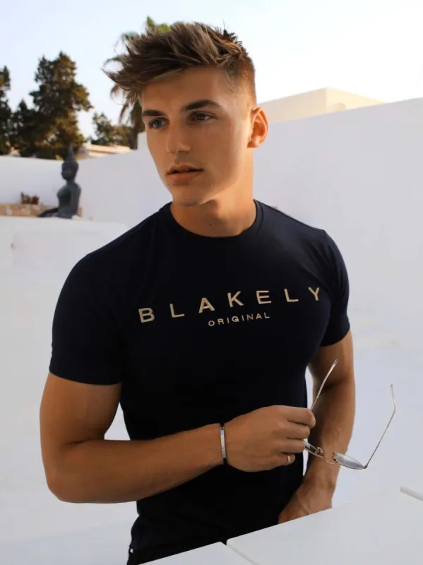 Goldcross T-Shirt - Black sold by Blakely