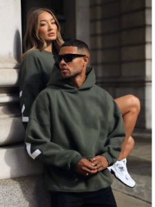 Idris Oversized Hoodie - Khaki Green sold by Blakely