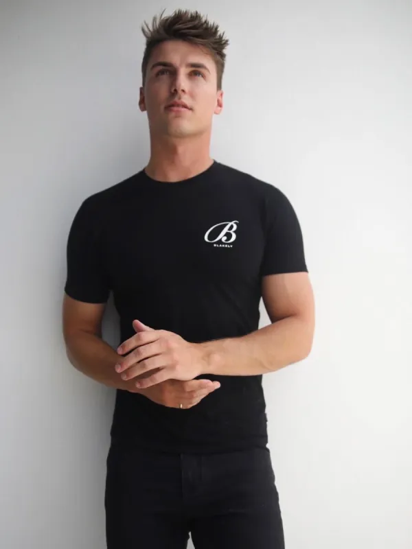 Vita Slim Fit T-Shirt - Black sold by Blakely