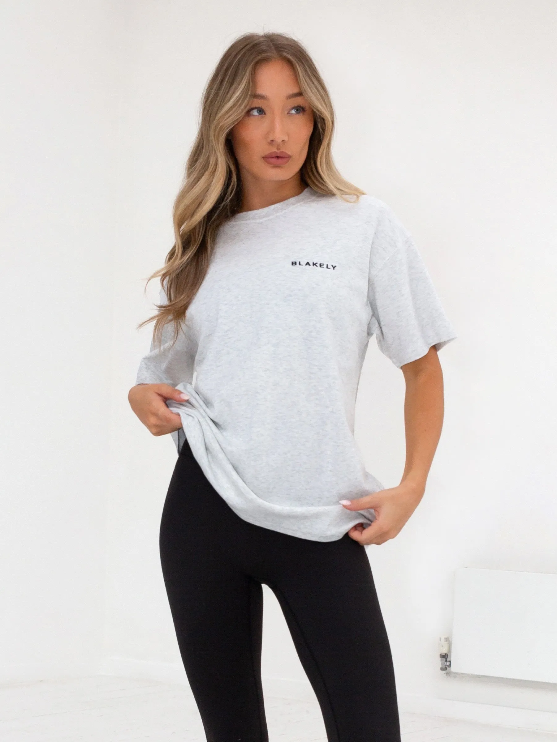 Series Oversized T-Shirt - Marl White sold by Blakely product image thumbnail 2