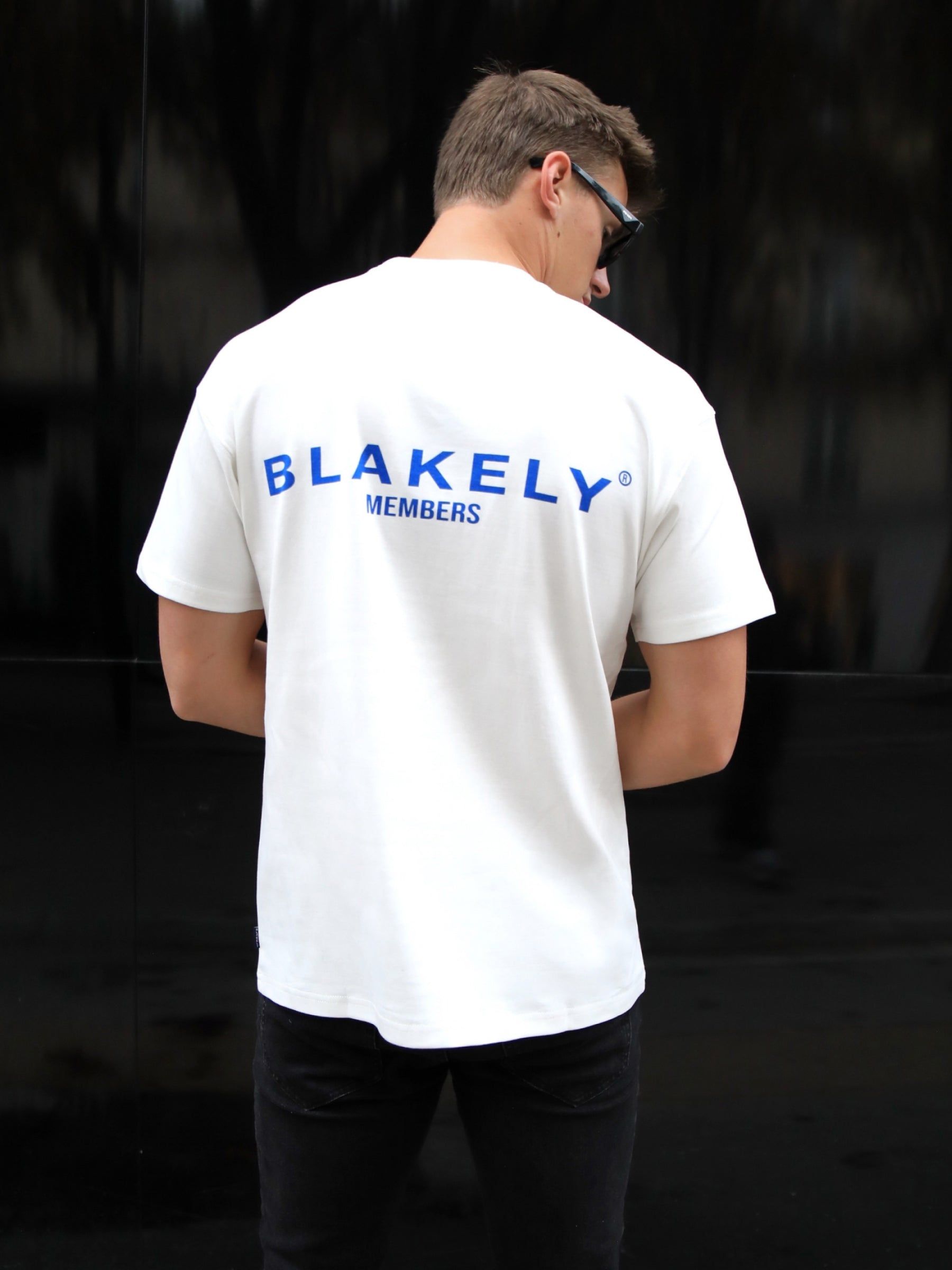 Members Relaxed T-Shirt - White sold by Blakely