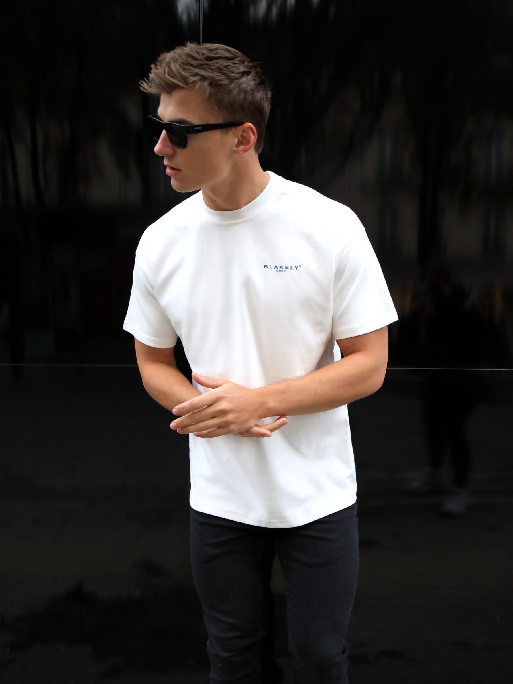 Members Relaxed T-Shirt - White sold by Blakely product image thumbnail 5