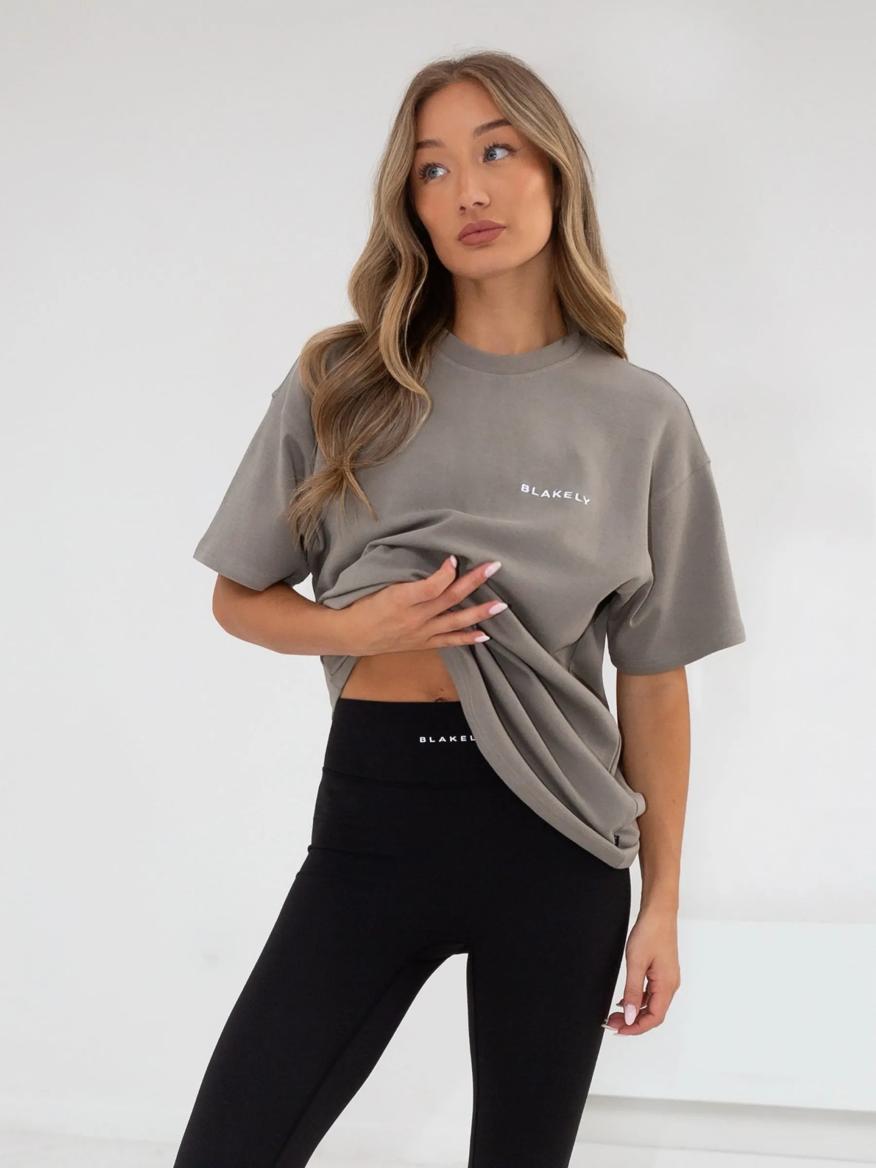 Series Oversized T-Shirt - Stone Grey sold by Blakely product image thumbnail 4
