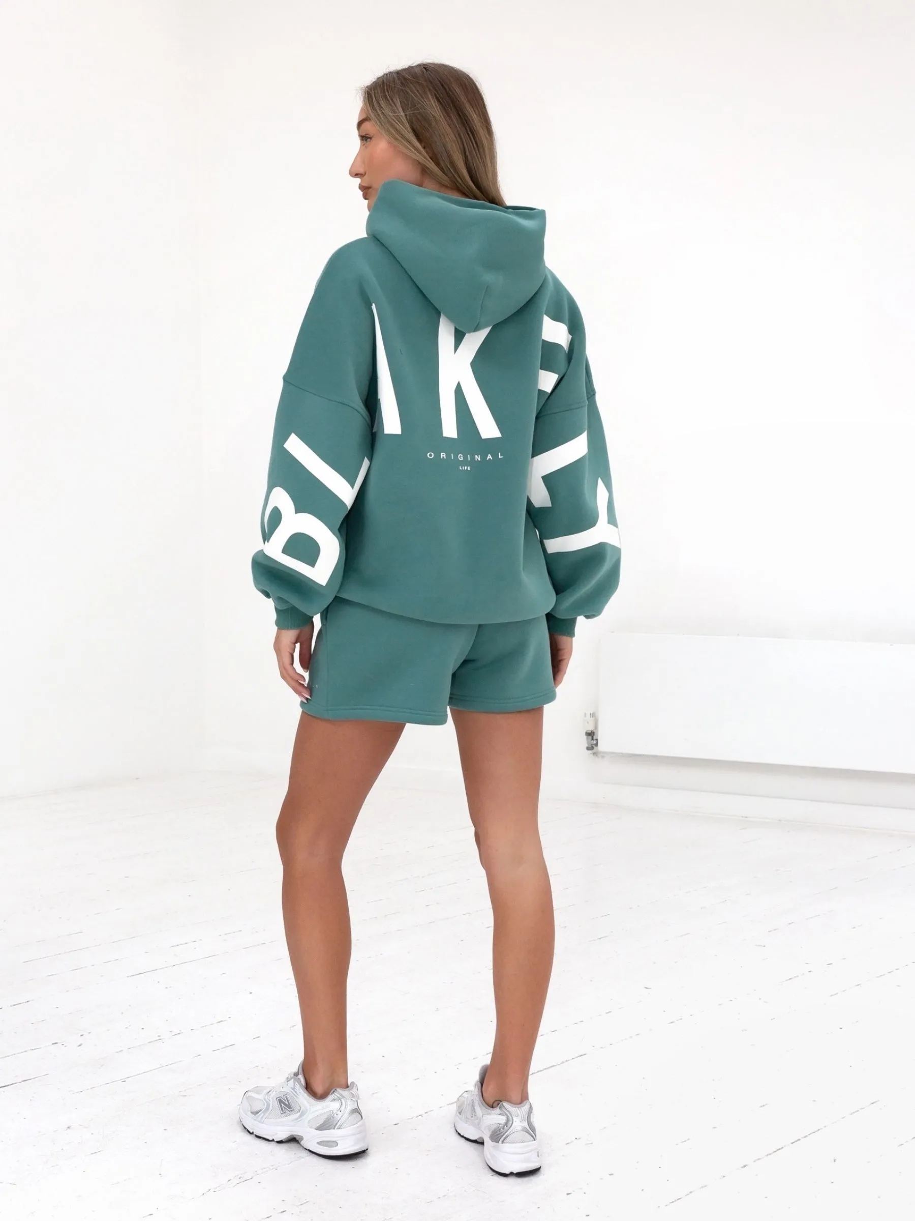 Isabel Oversized Hoodie - Dusty Teal sold by Blakely product image thumbnail 3