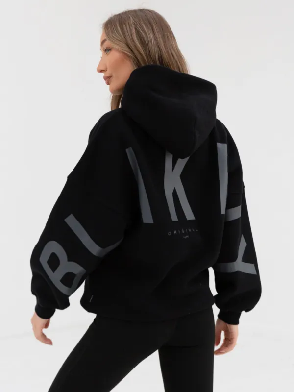 Tonal Isabel Oversized Hoodie - Black sold by Blakely