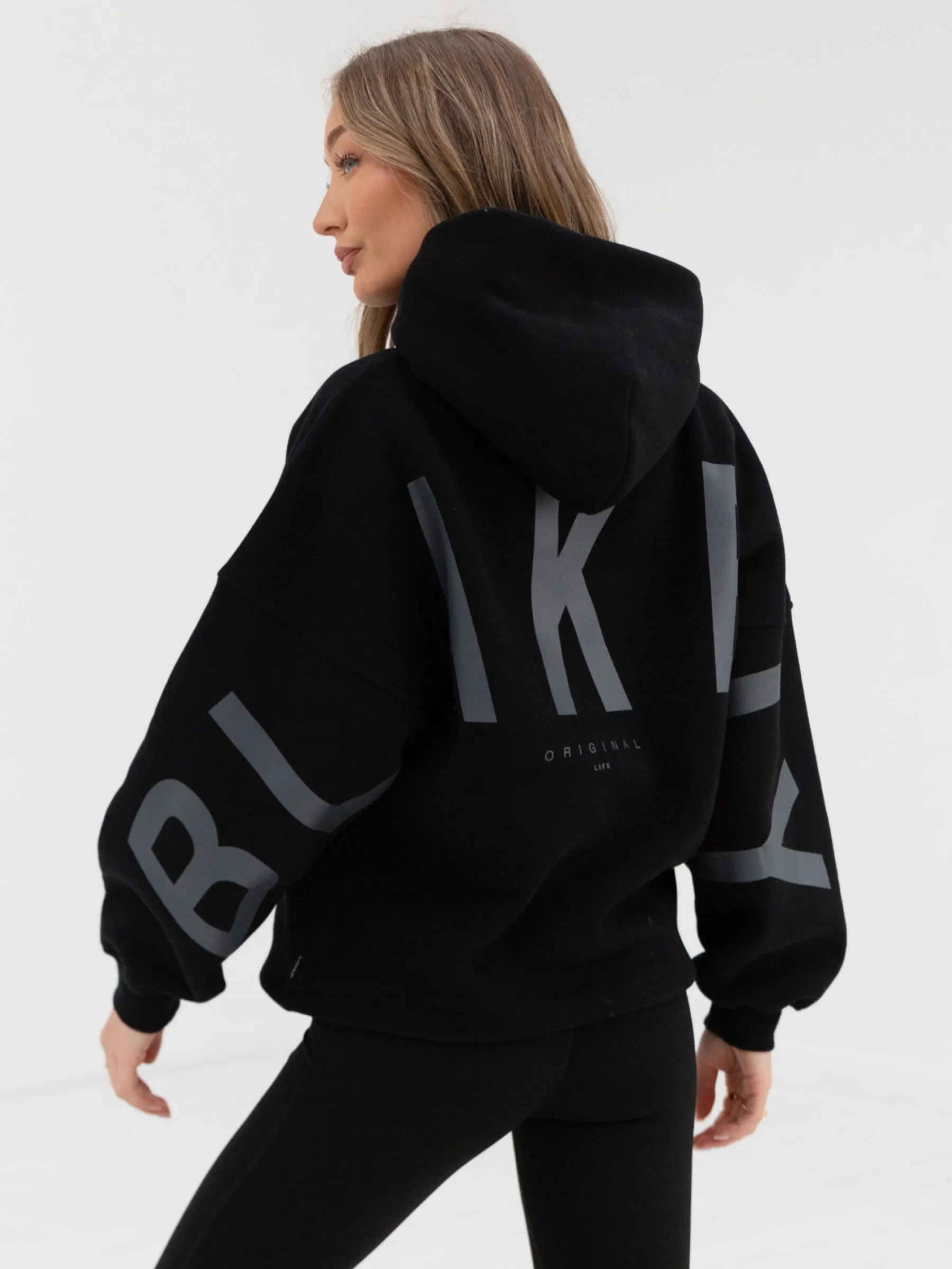 Tonal Isabel Oversized Hoodie - Black sold by Blakely