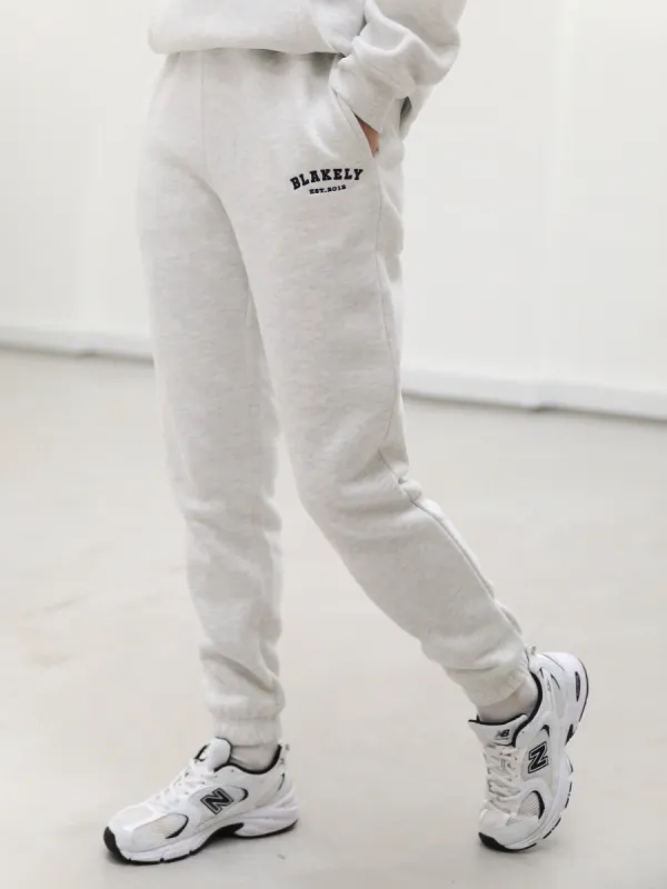 Heritage Sweatpants - Marl White sold by Blakely